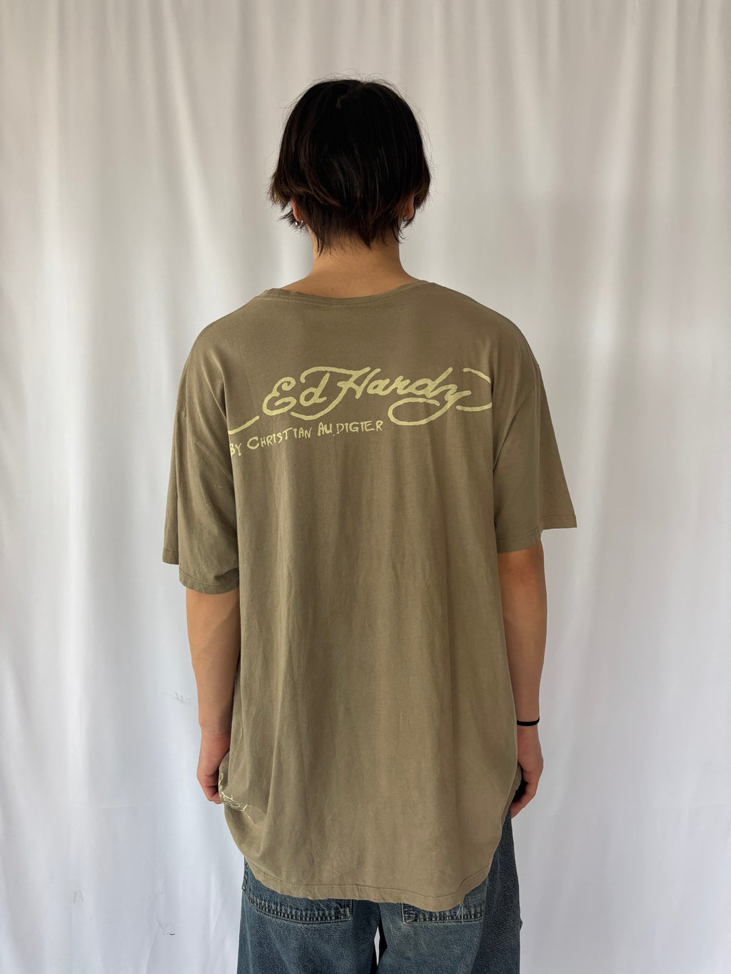 ED HARDY Serpent Tattoo Graphic Tee