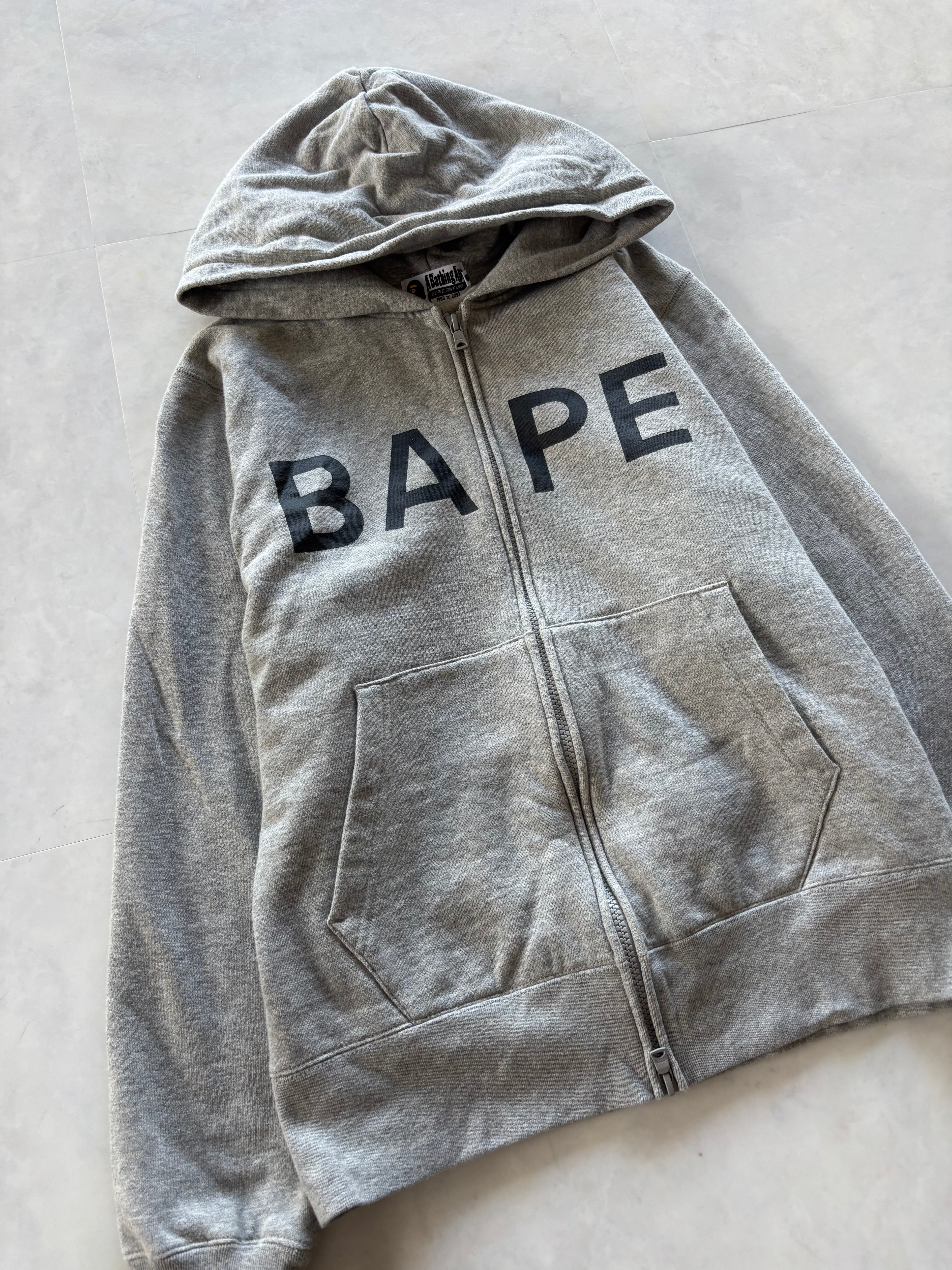 A BATHING APE® College Logo Zip Hoodie