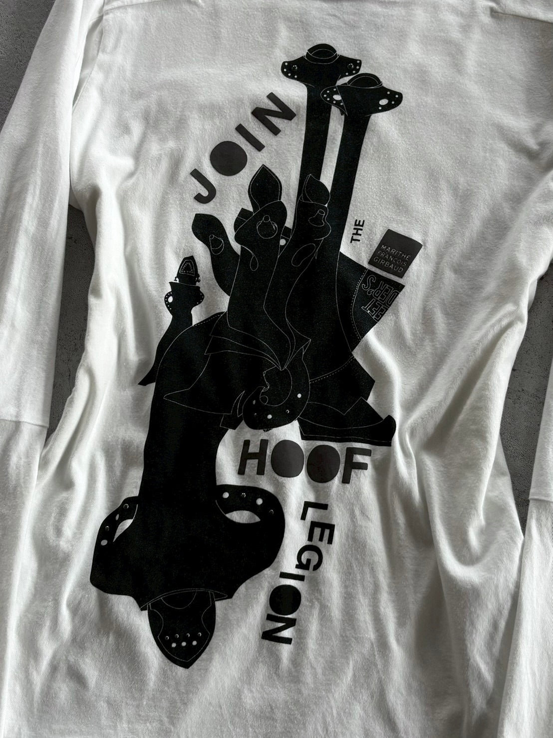 MARITHE + FRANCOIS GIRBAUD Art Graphic Long Sleeve