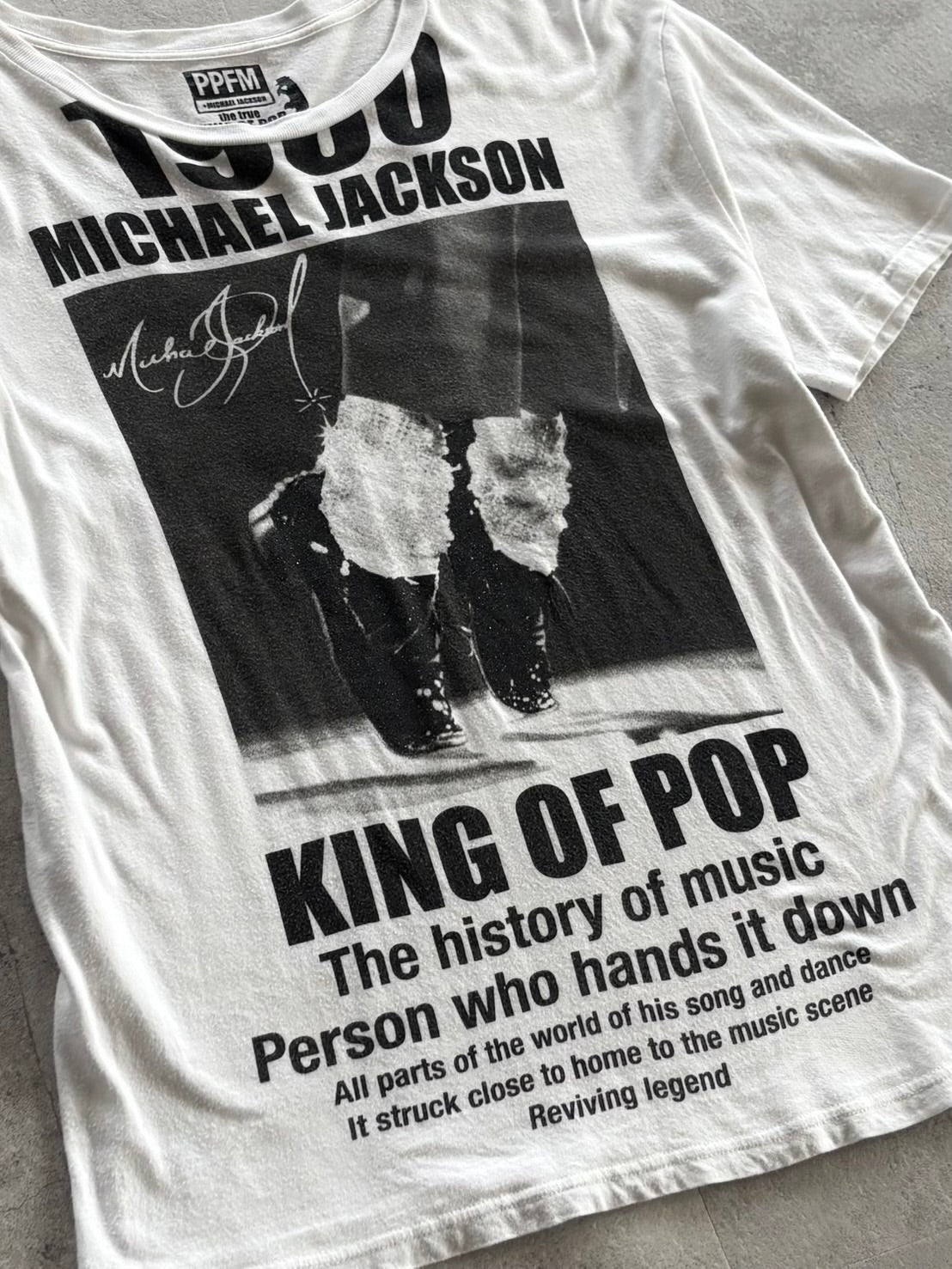 PPFM Michael Jackson KING OF POP Tee