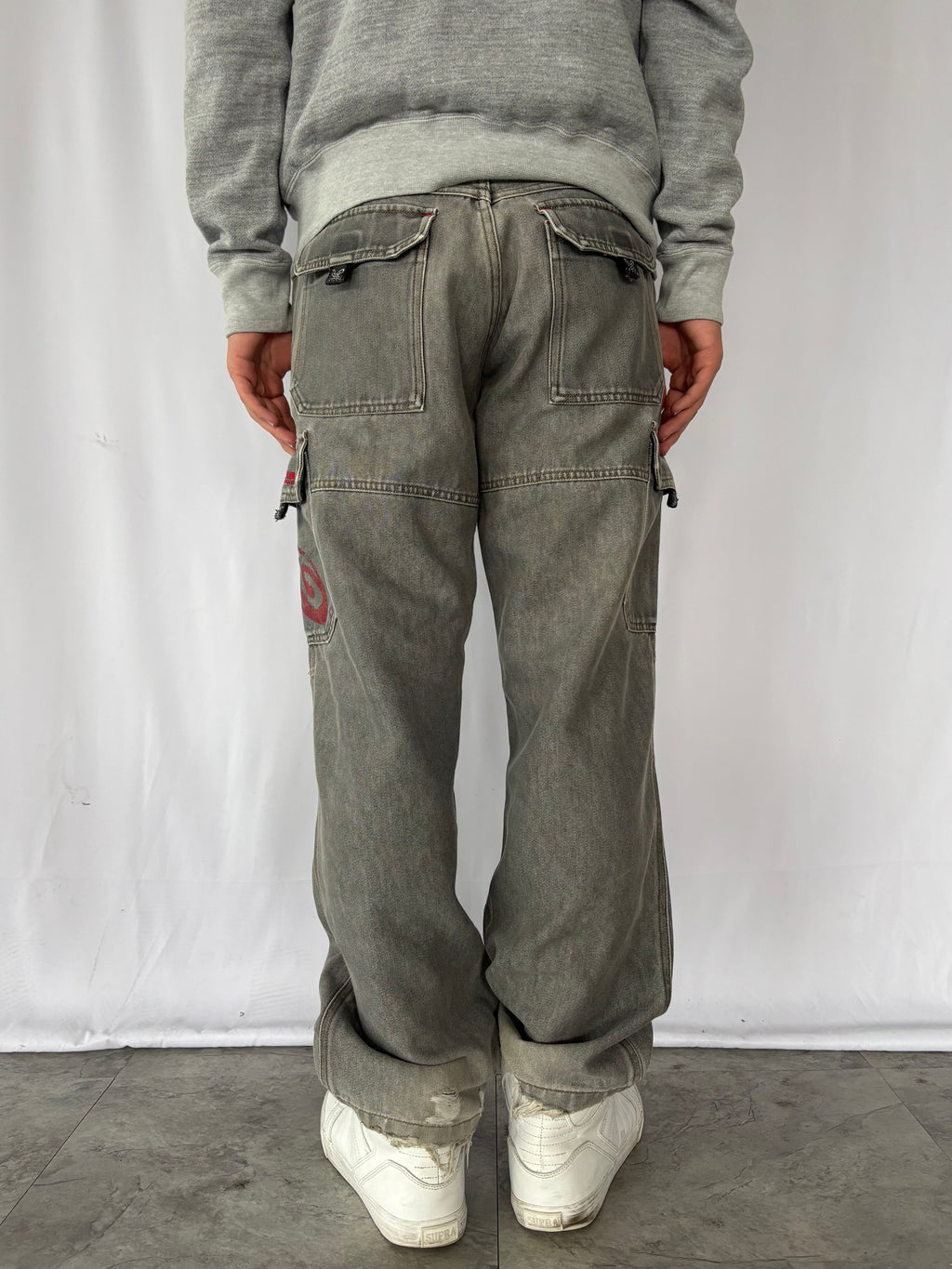 PIKO Multi-Stitch Work Cargo Denim