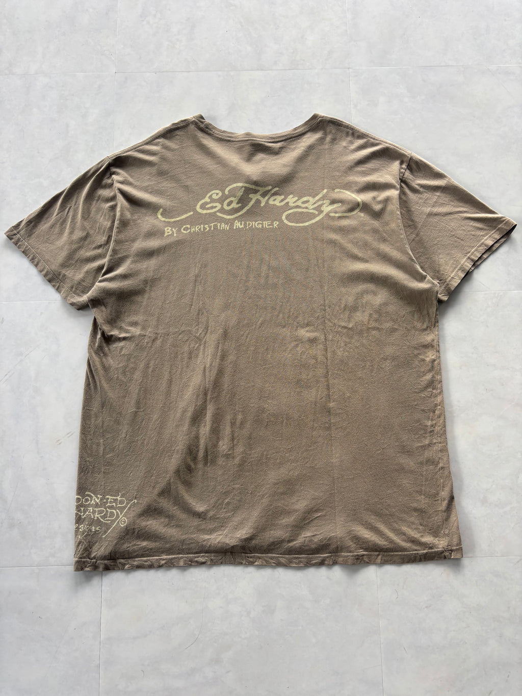 ED HARDY Serpent Tattoo Graphic Tee