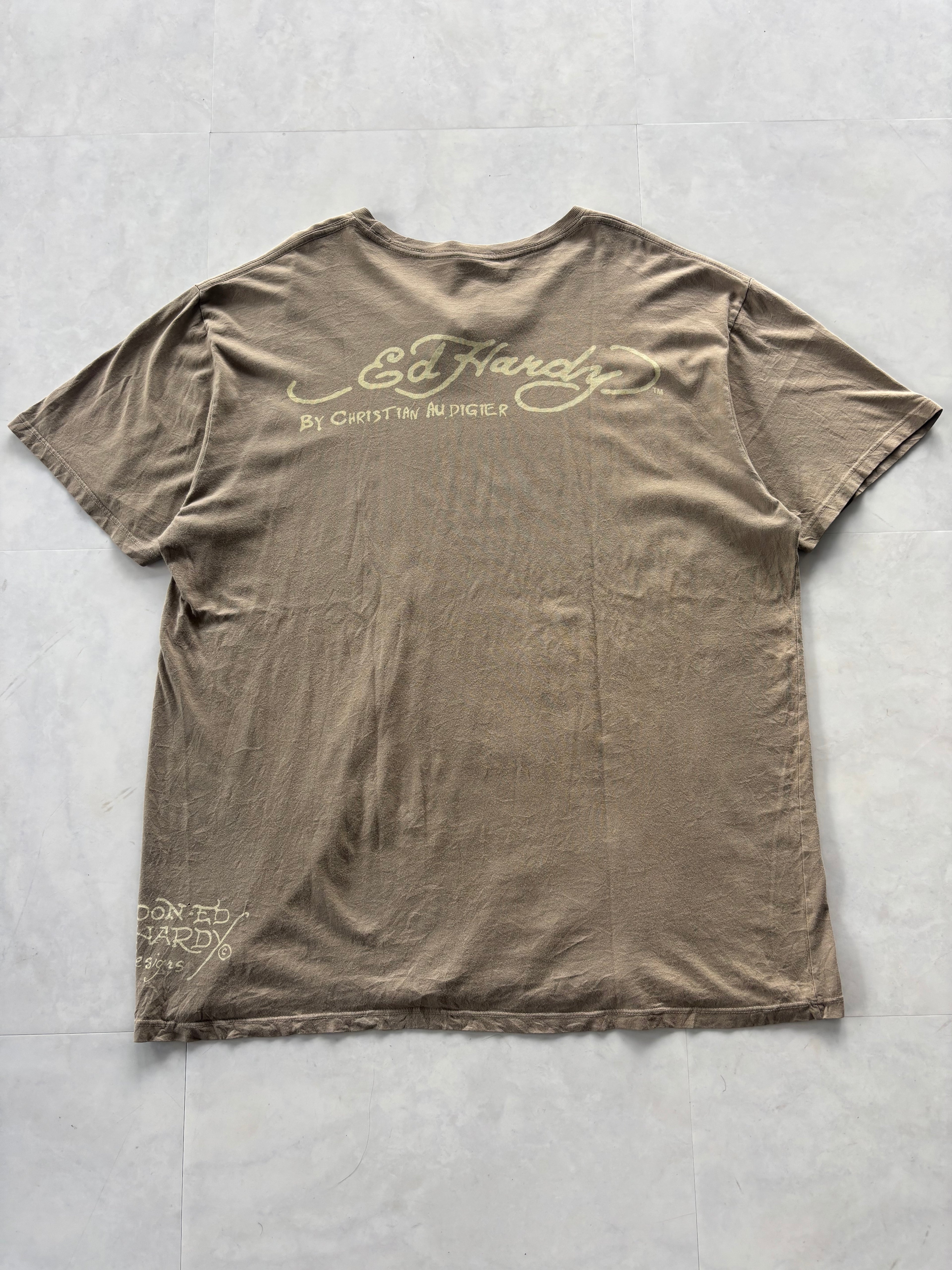 ED HARDY Serpent Tattoo Graphic Tee