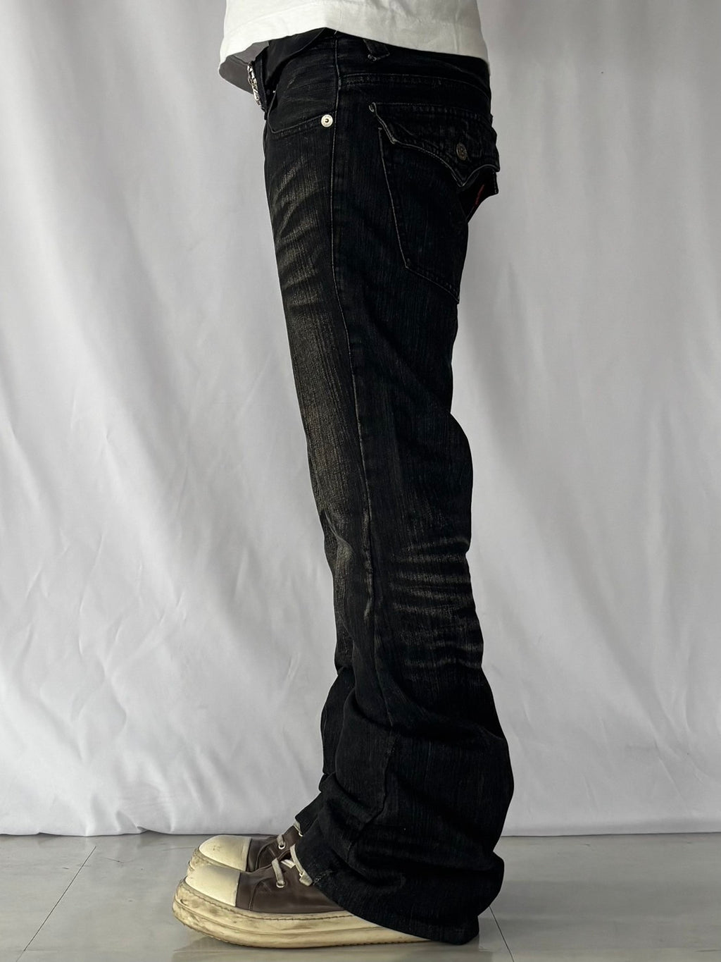 TORNADO MART flare denim pants