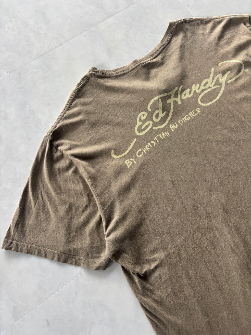 ED HARDY Serpent Tattoo Graphic Tee