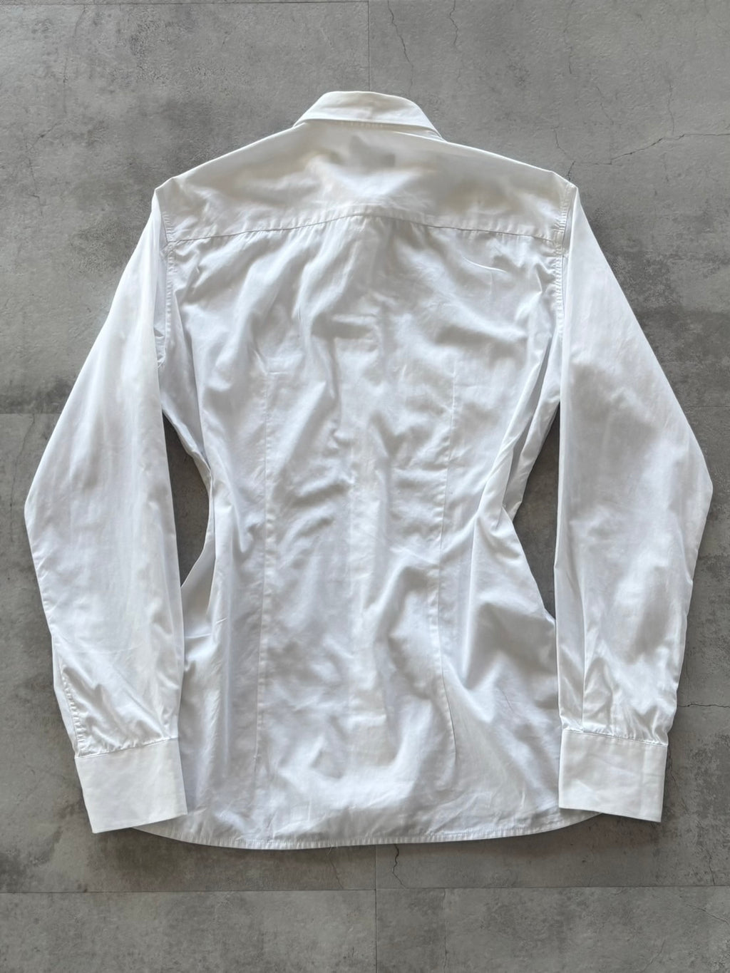 RAF SIMONS ARCHIVE MINIMAL WHITE SHIRT
