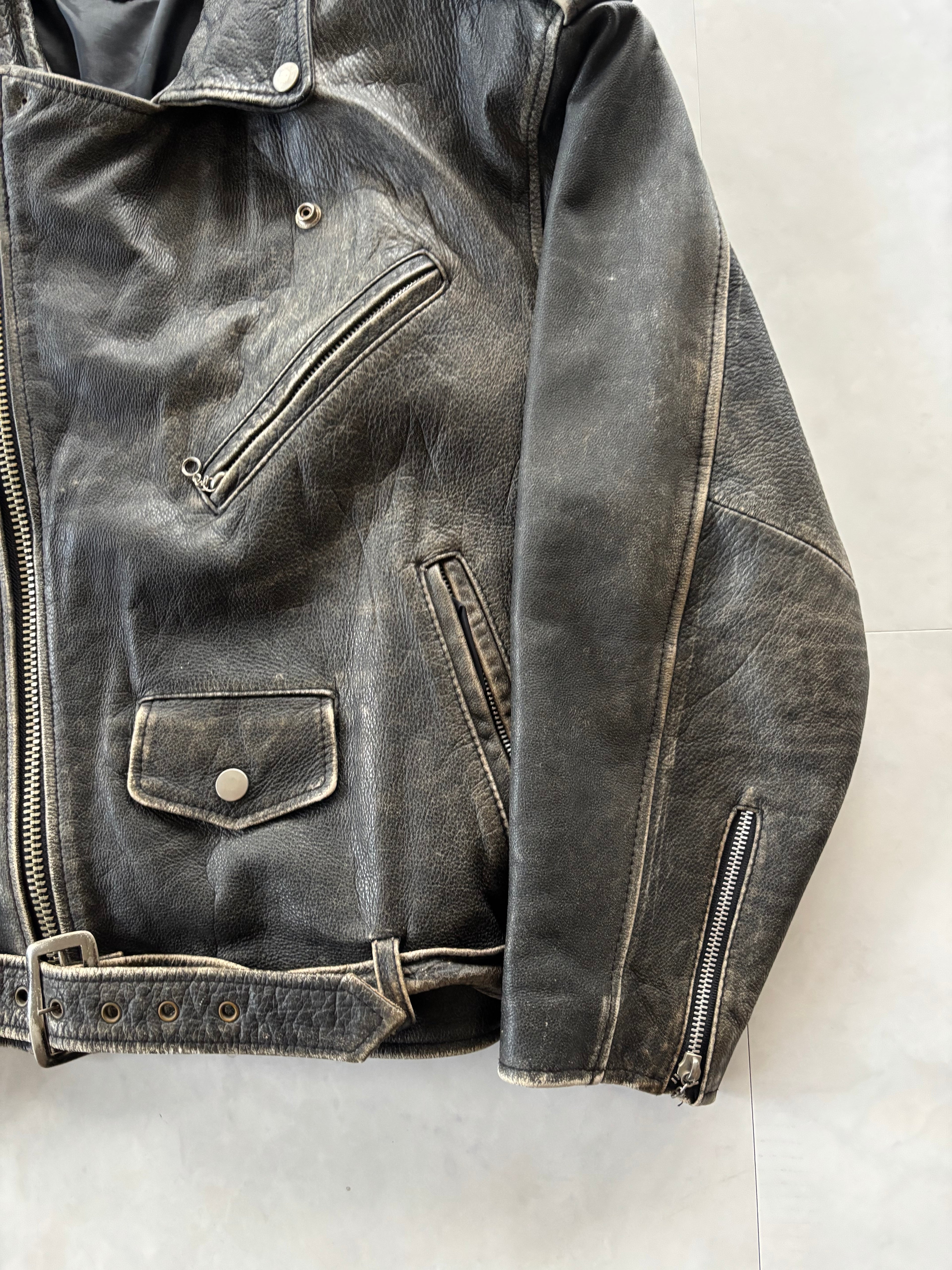 Vintage Double Riders Leather Jacket