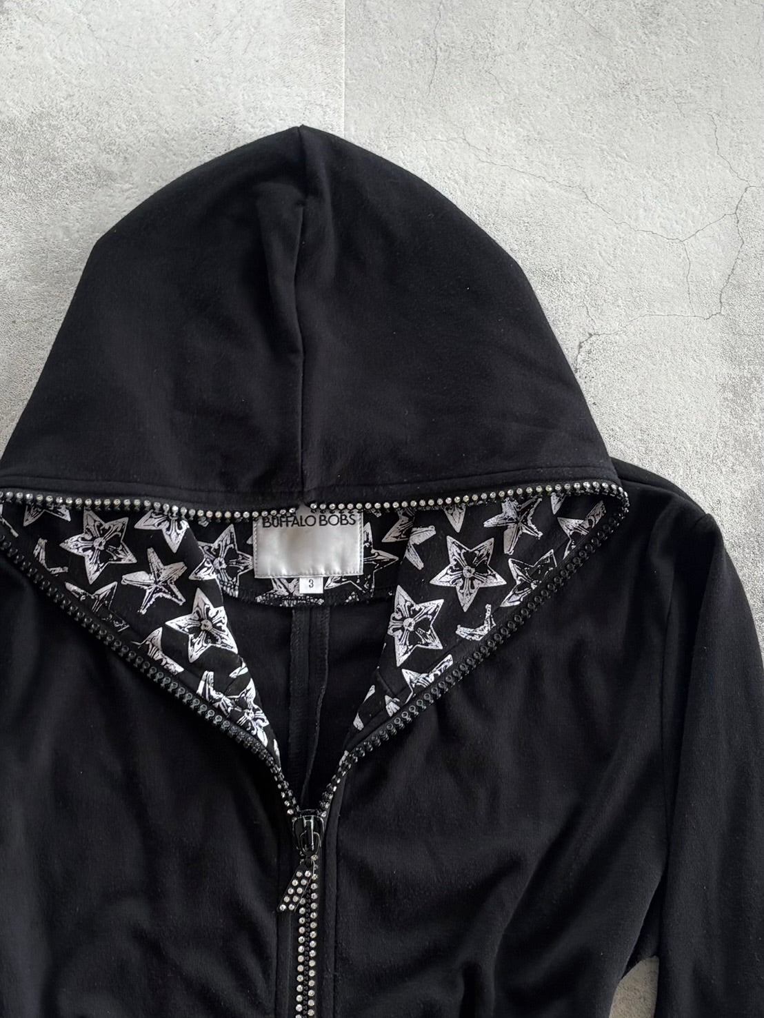 BUFFALO BOBS Star Lining Zip Hoodie