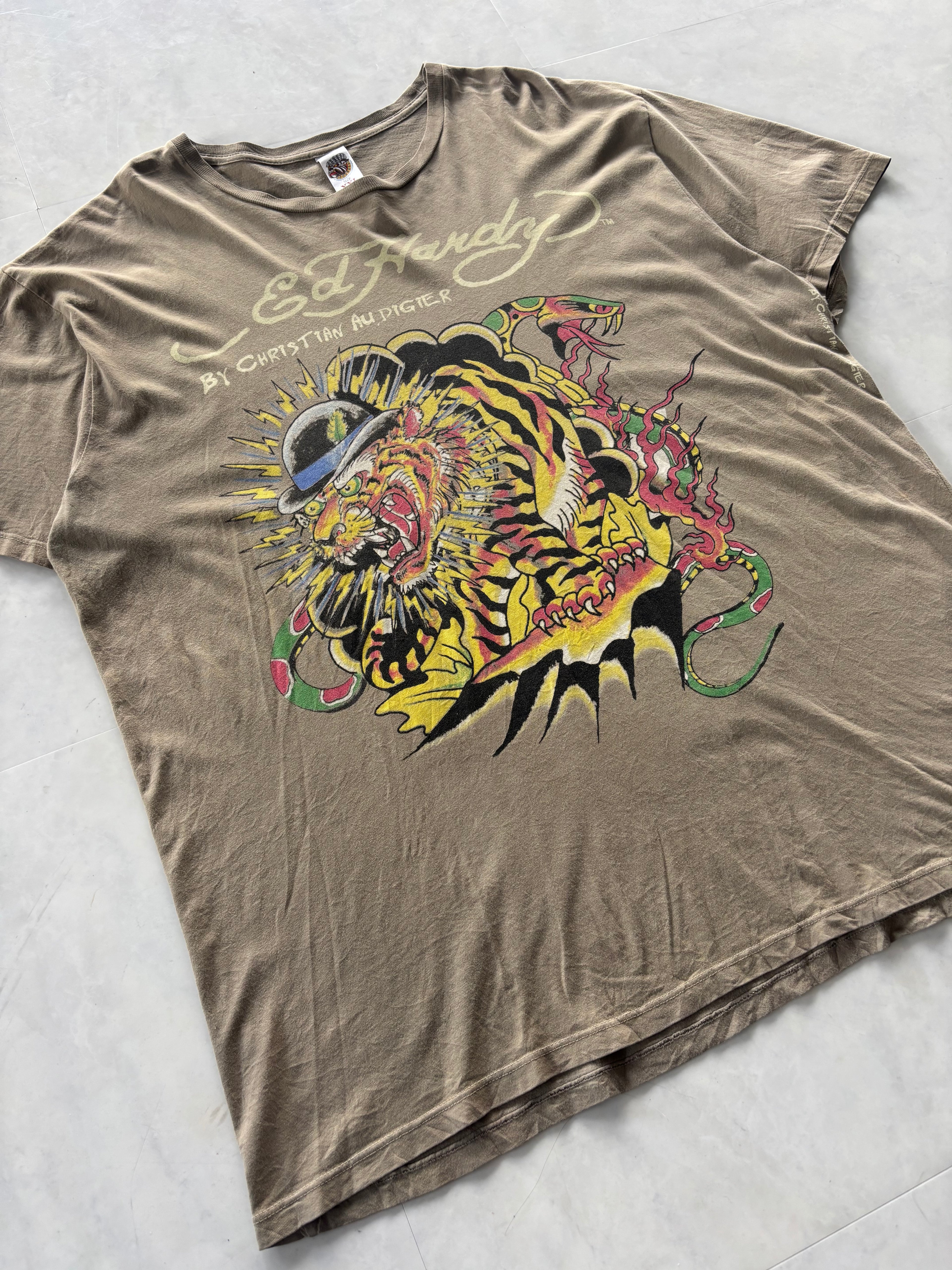 ED HARDY Serpent Tattoo Graphic Tee