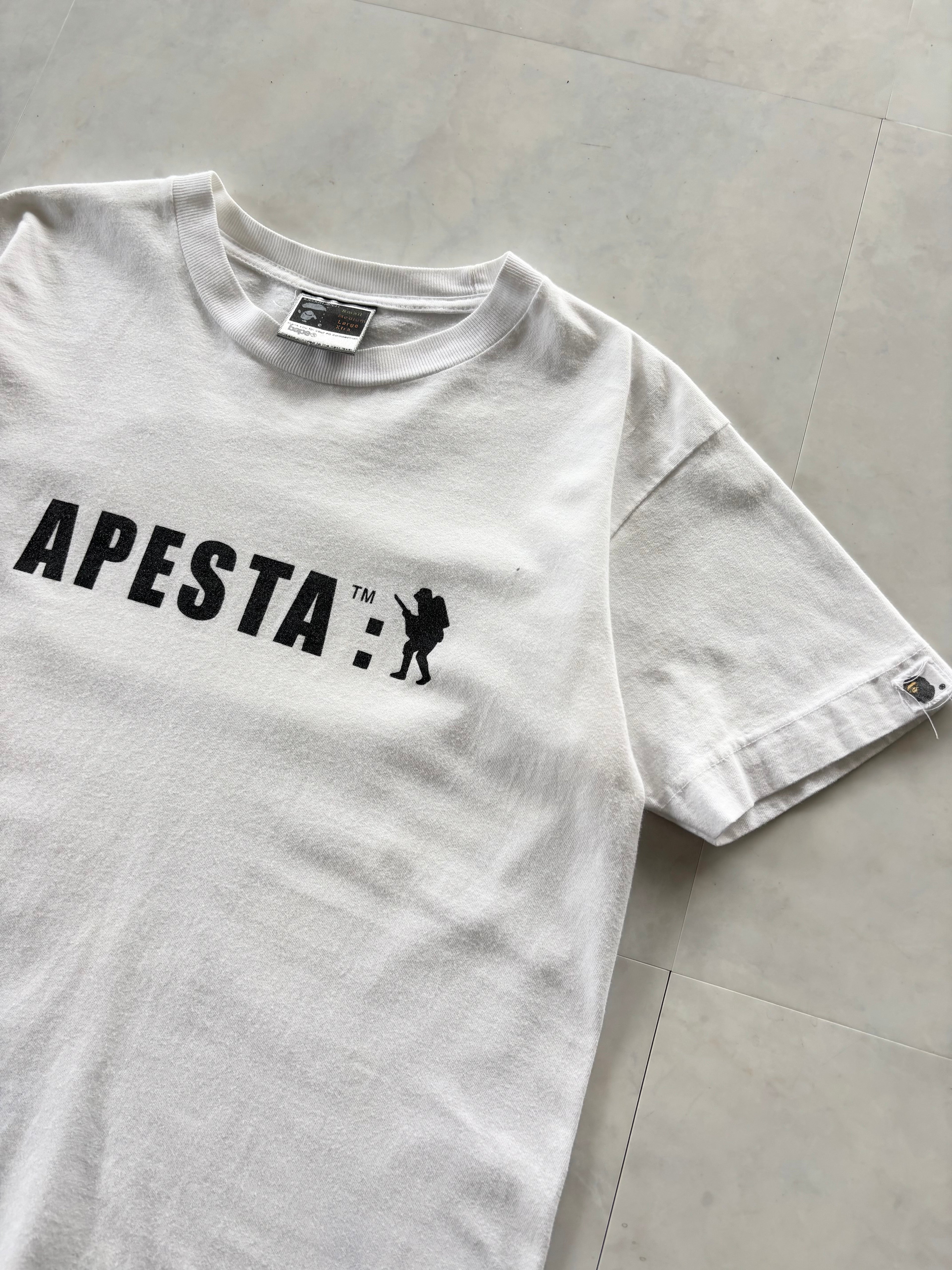 A Bathing Ape® APESTA Logo Silhouette Tee