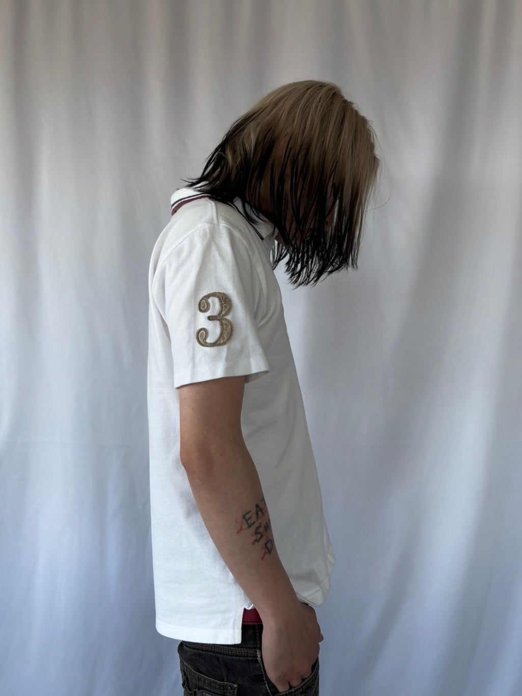 NICOLE CLUB UNION CREST POLO SHIRT