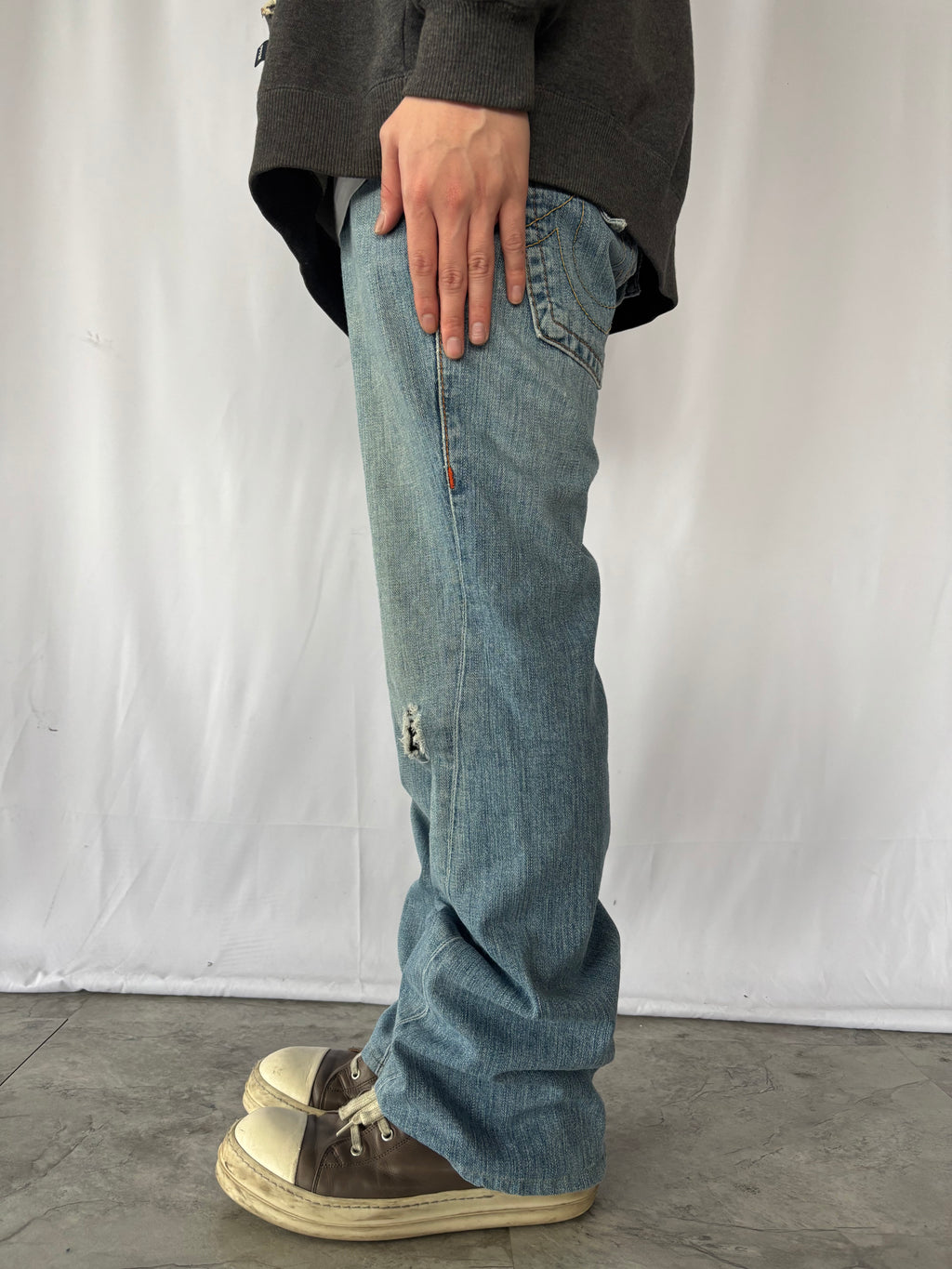 TRUE RELIGION flare denim pants