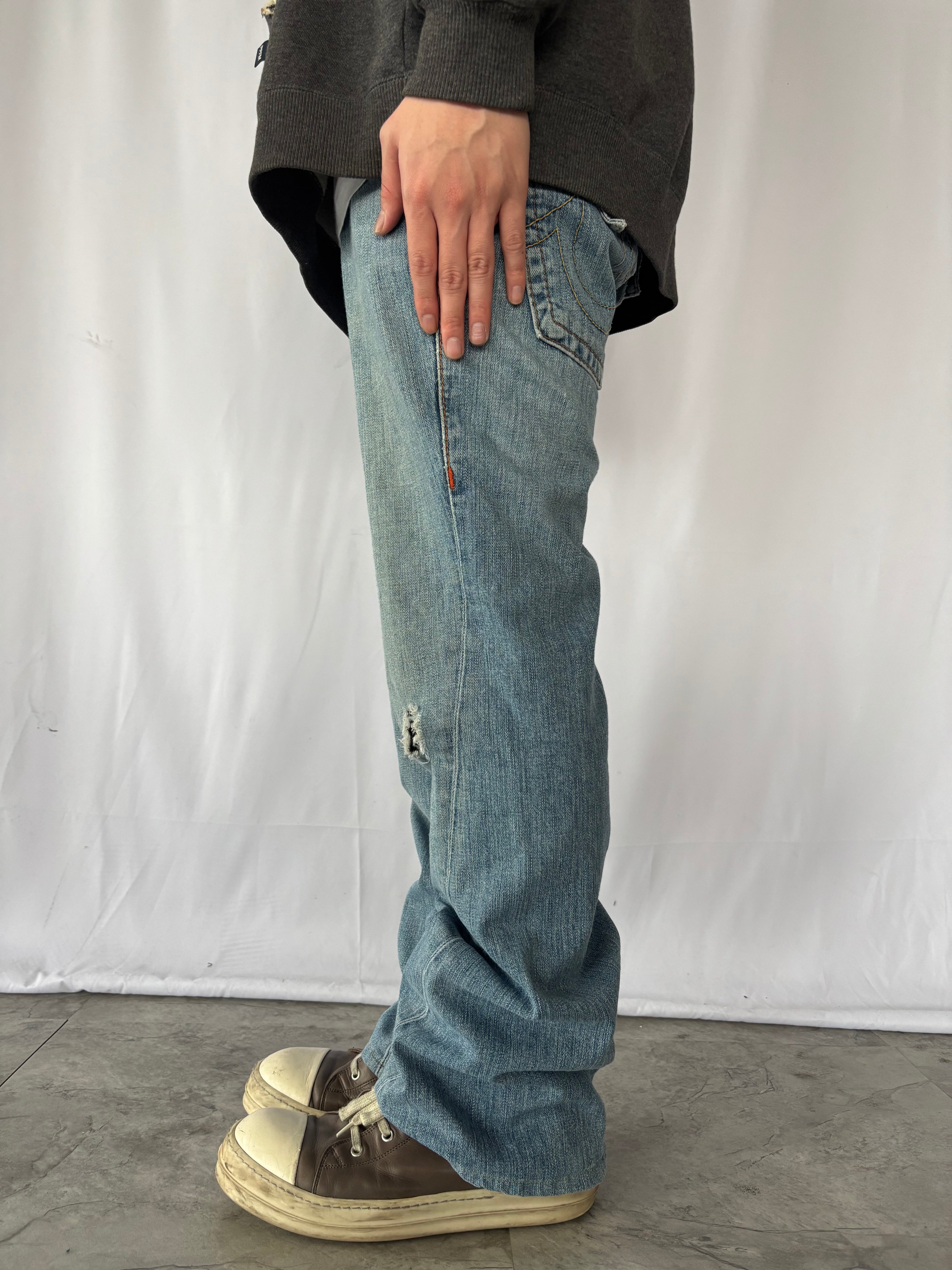 TRUE RELIGION flare denim pants