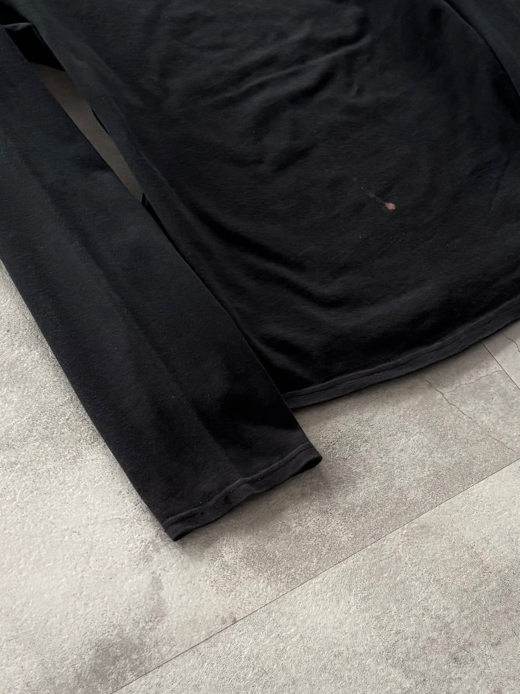 ROEN CRYSTAL CROSSBONE SKULL LONG SLEEVE