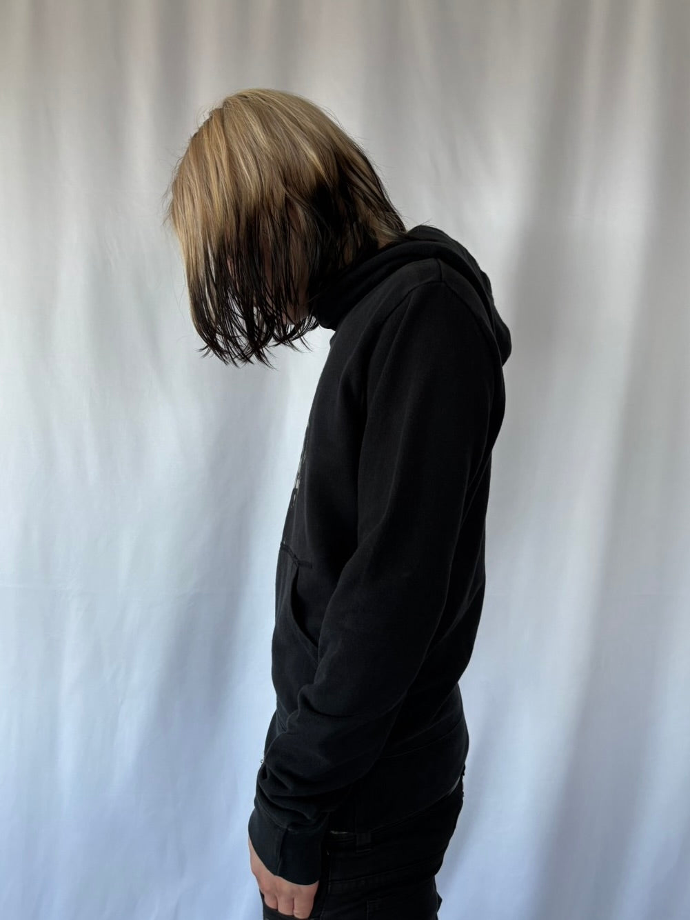 HYSTERIC GLAMOUR BLOOD SKULL BERRY HOODIE