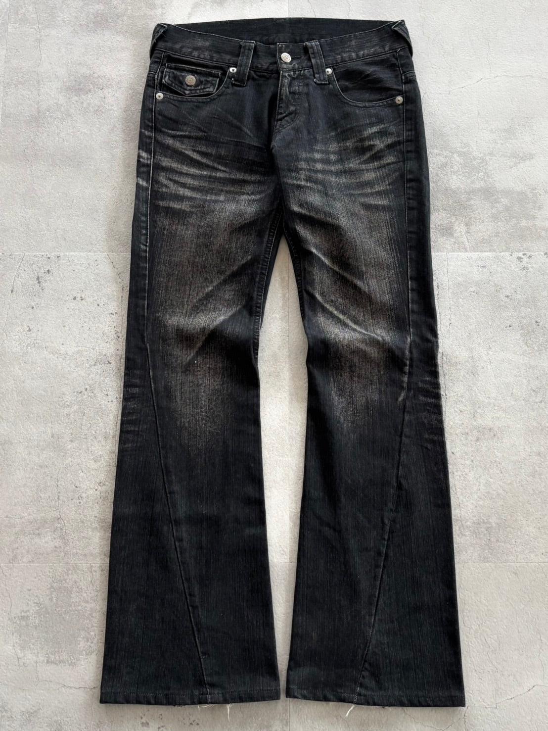 TORNADO MART flare denim pants