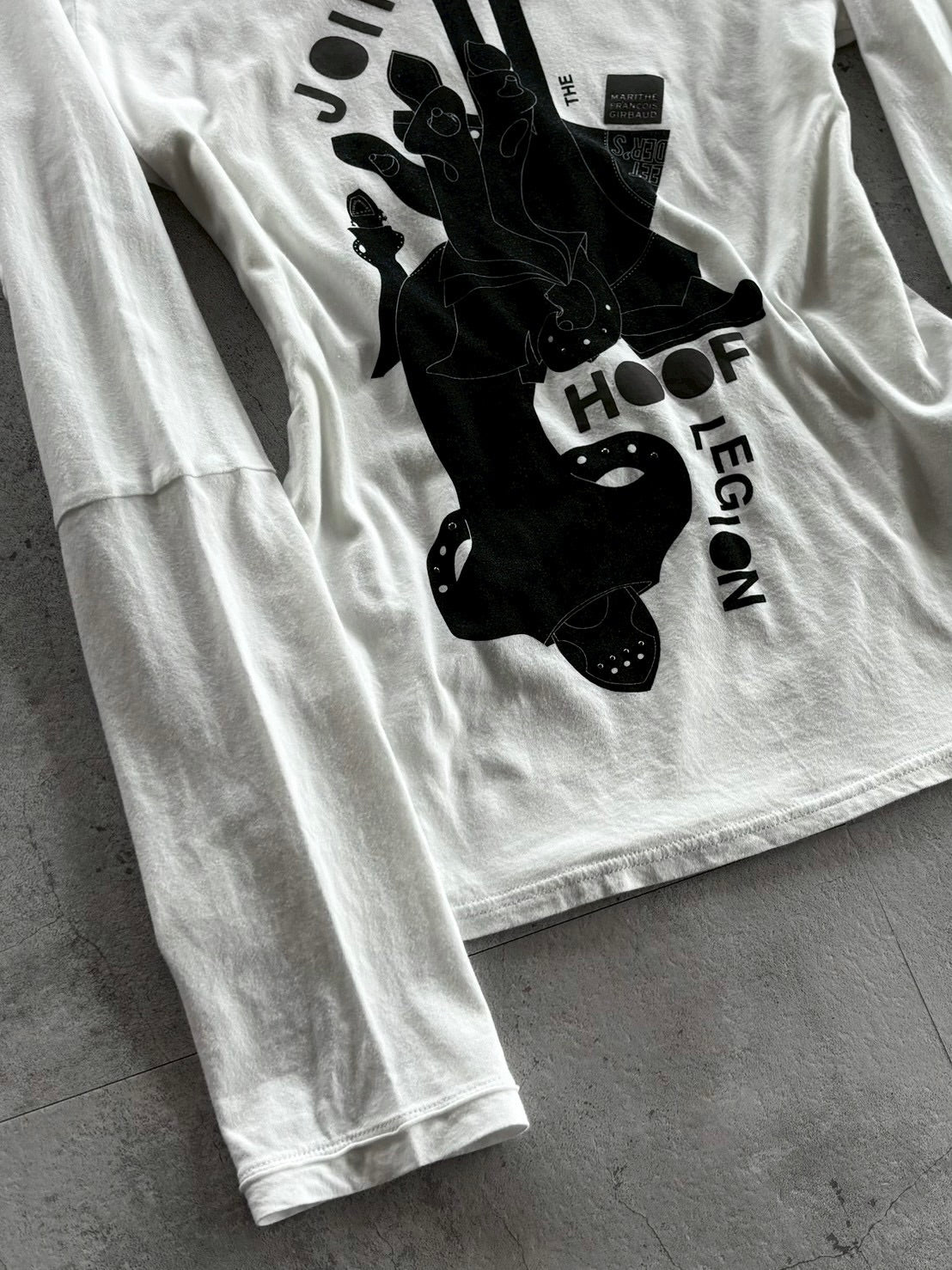 MARITHE + FRANCOIS GIRBAUD Art Graphic Long Sleeve