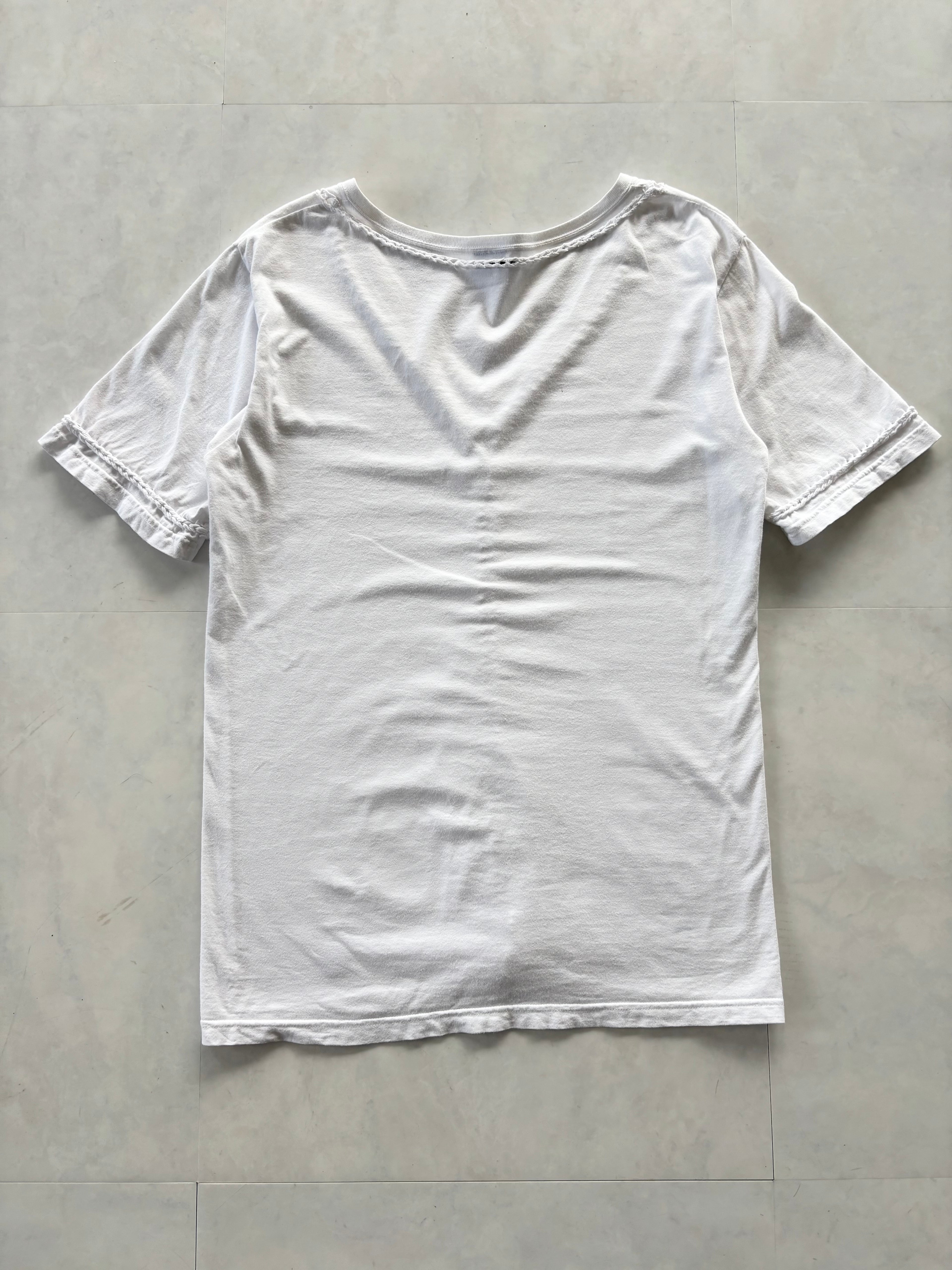 NUMBER (N)INE Knit Stitch V-Neck Tee