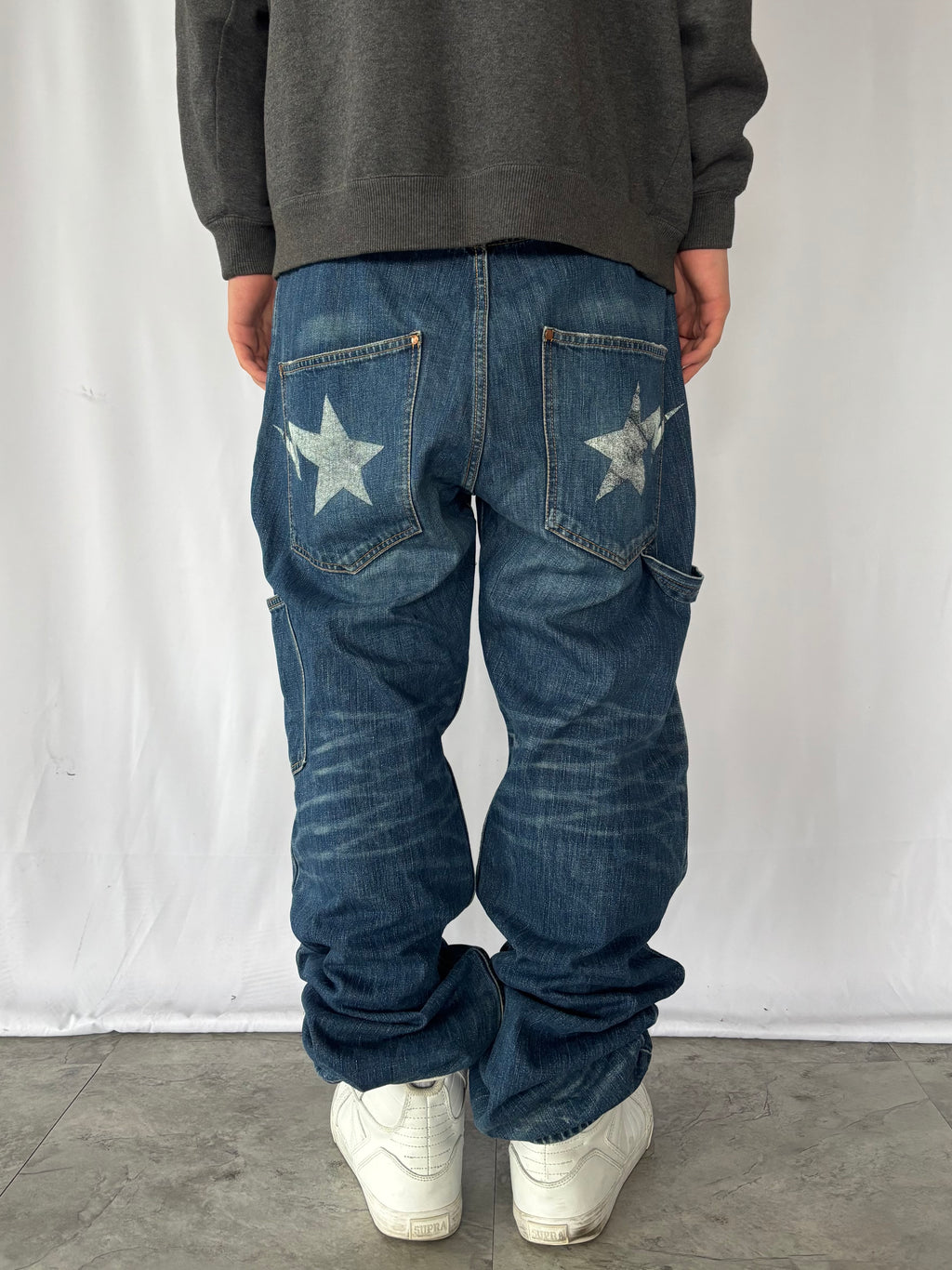 BAPE 2000s Star Painter Denim
