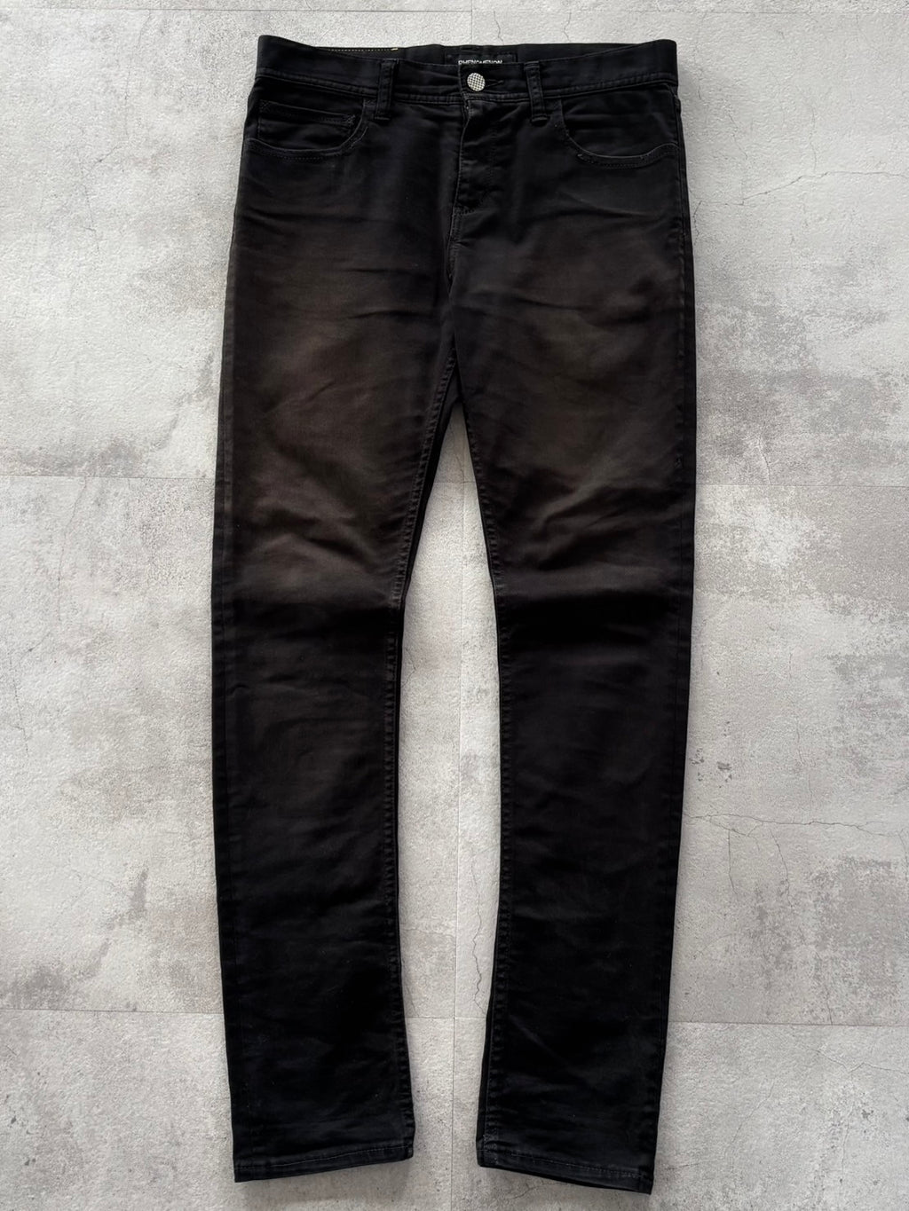 PHENOMENON OBSIDIAN BLACK SKINNY DENIM