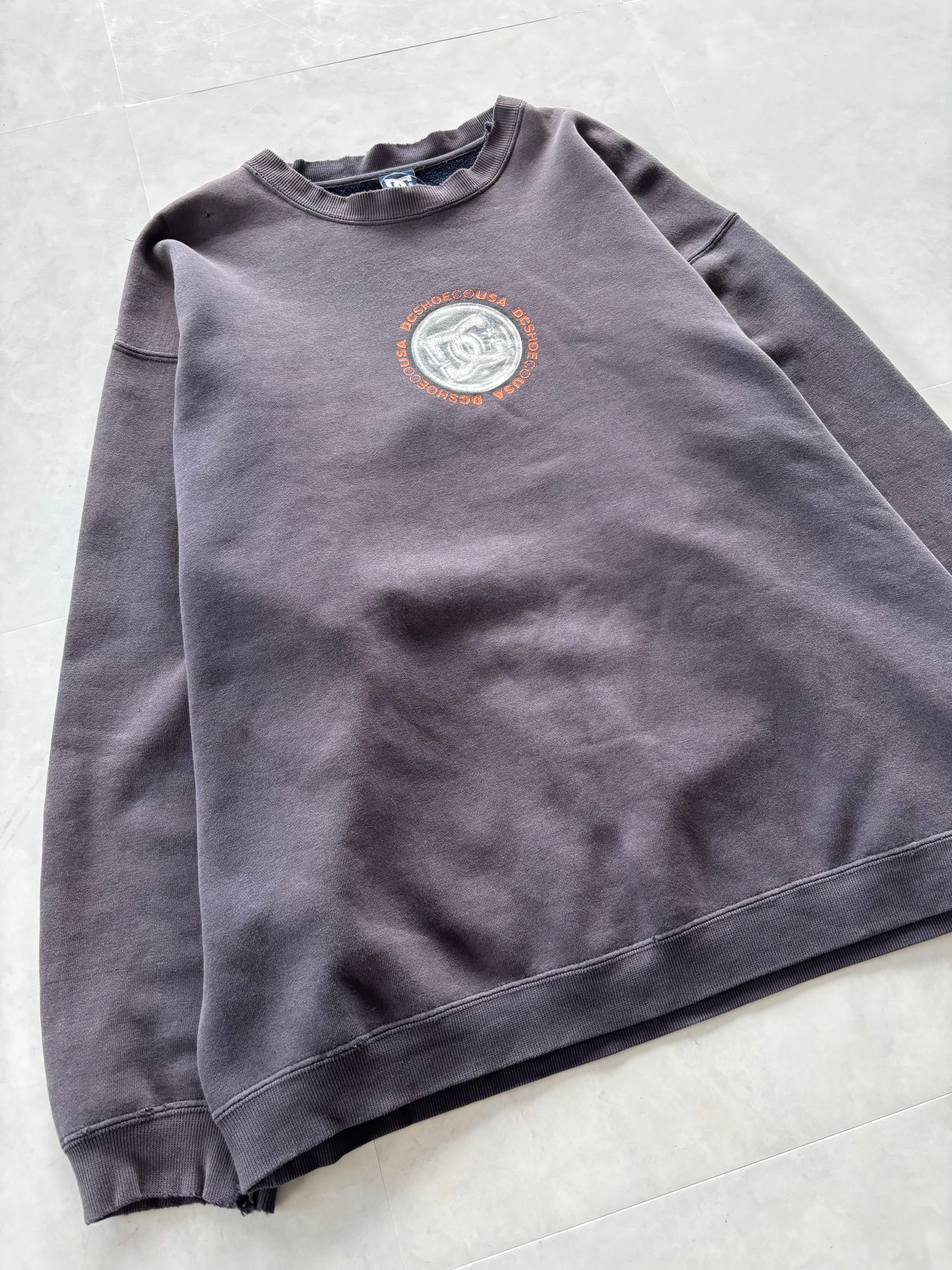 DC SHOES Circle Logo Crewneck