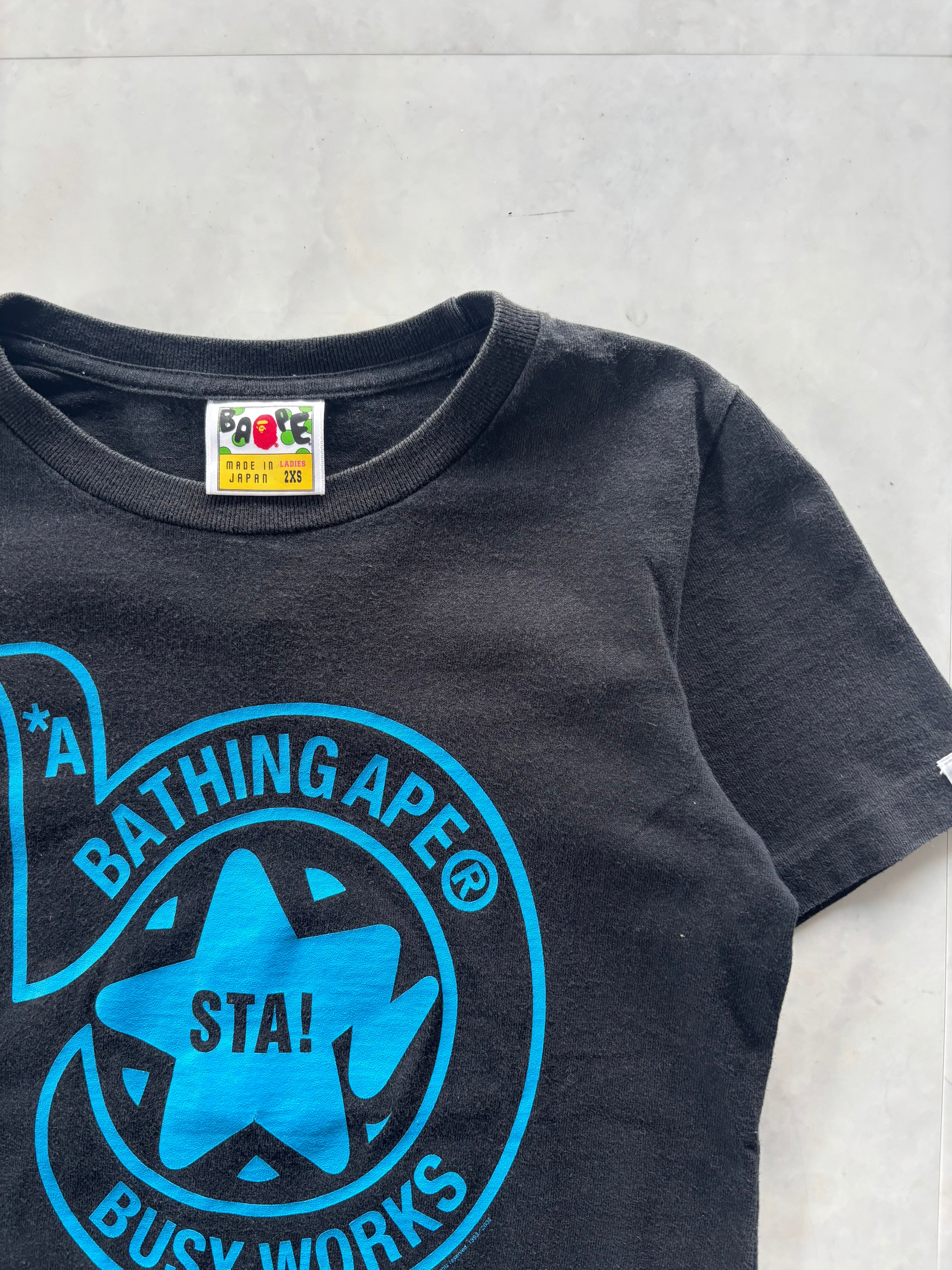 A Bathing Ape® Busy Works STA Logo Tee