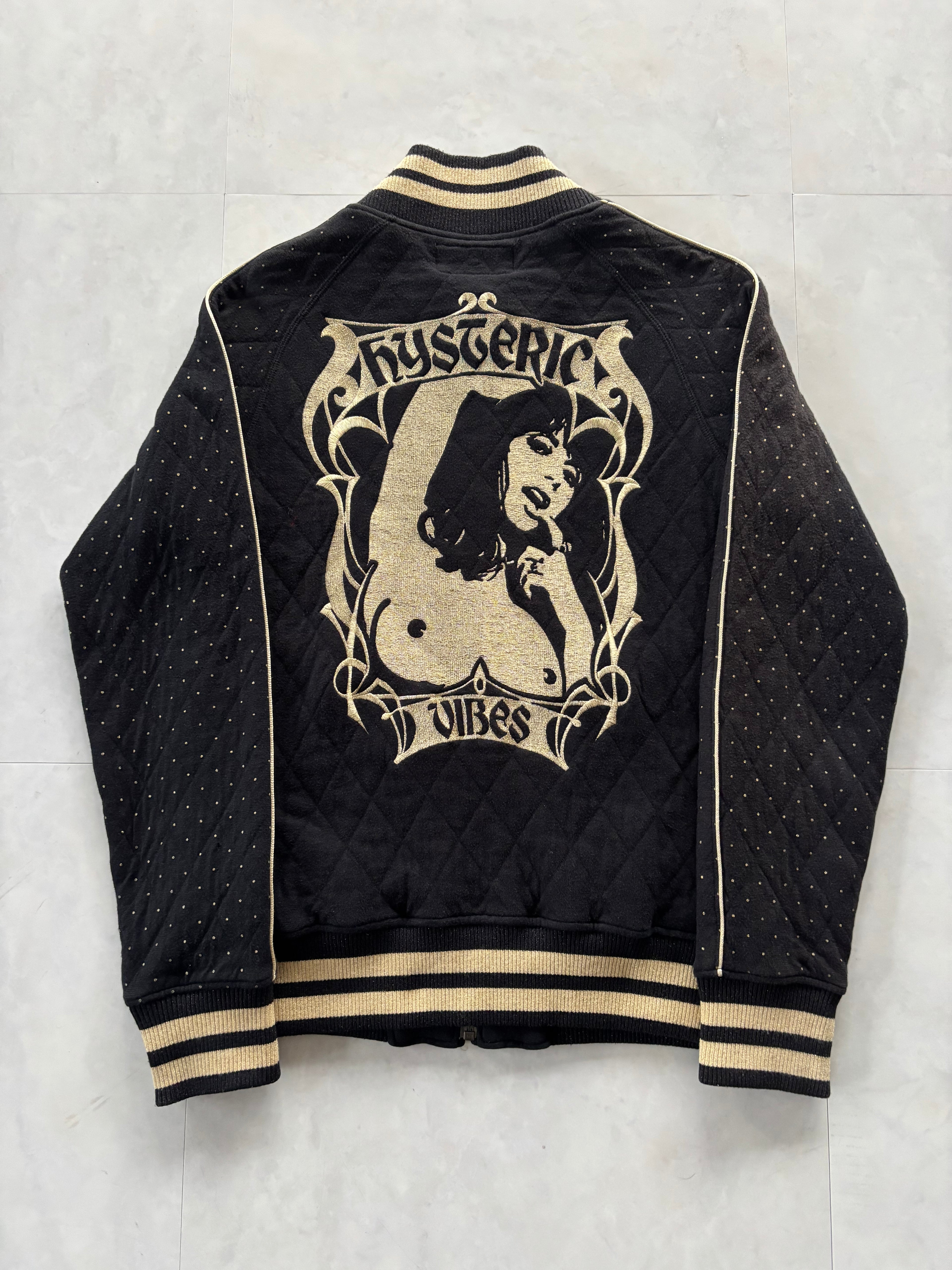 HYSTERIC GLAMOUR Gold Vibes Quilted Jacket