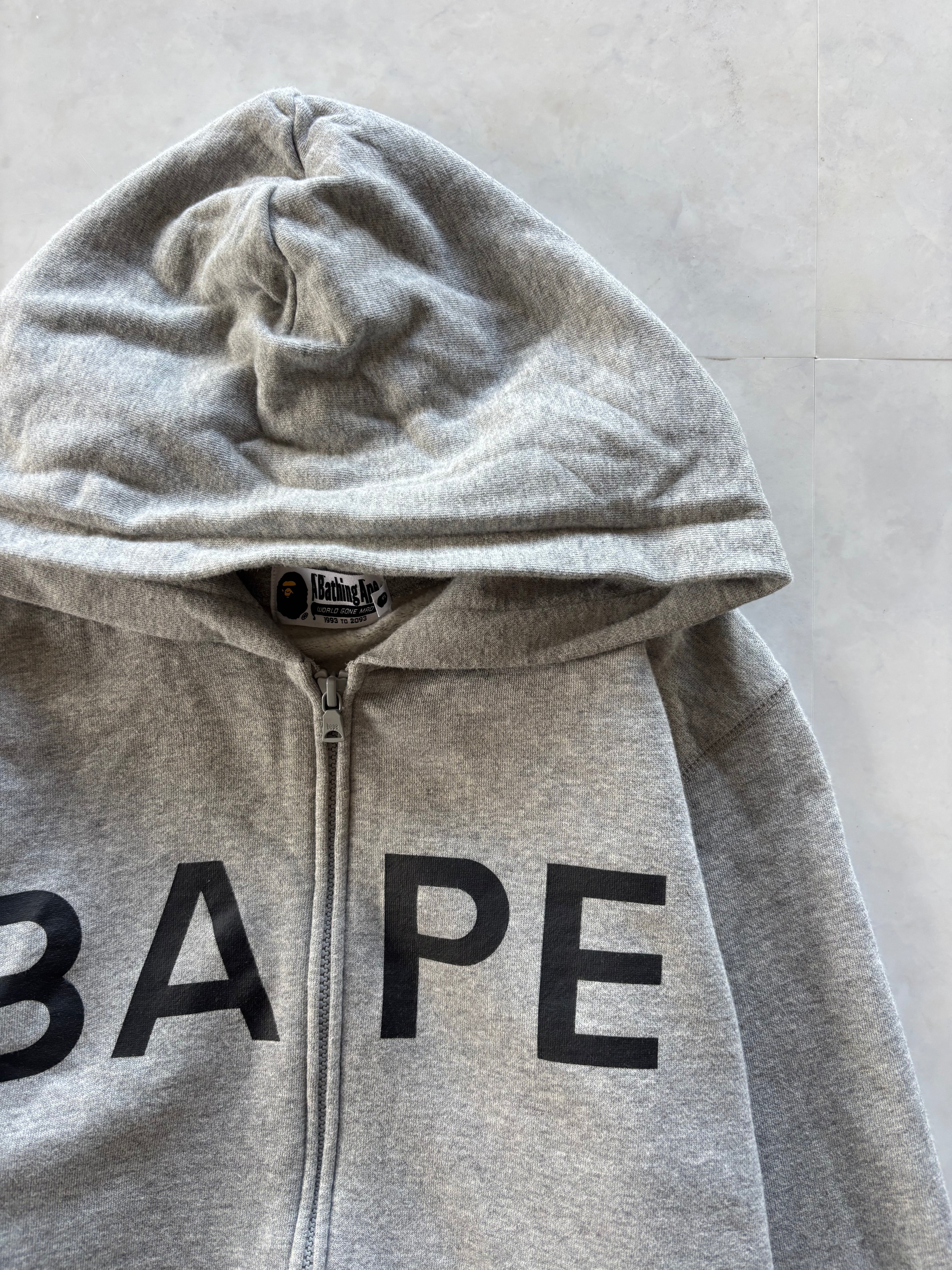 A BATHING APE® College Logo Zip Hoodie