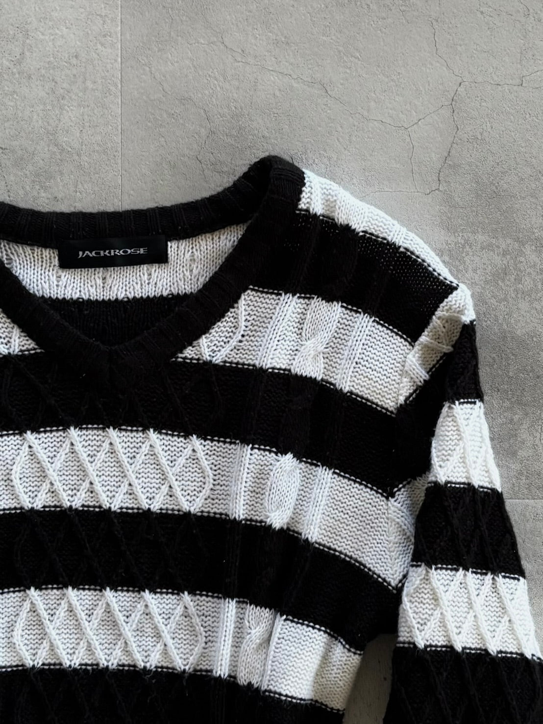 JACKROSE Border Cable Knit