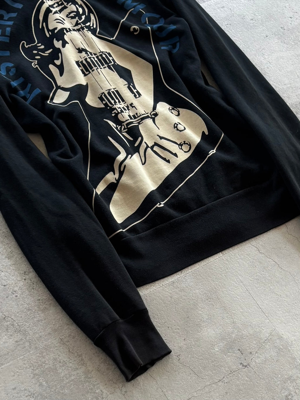 HYSTERIC GLAMOUR Guitar Girl Zip Hoodie