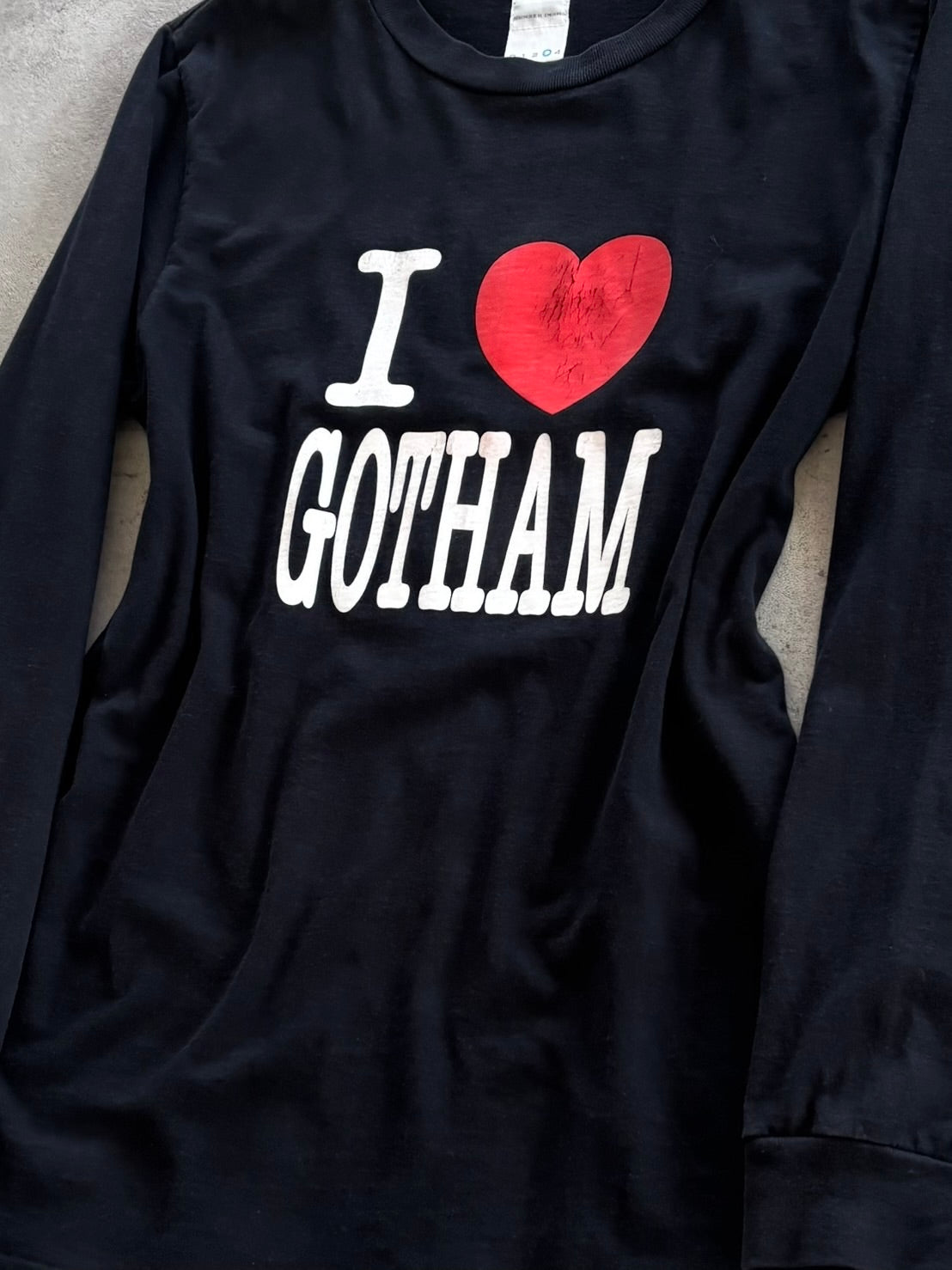 NUMBER (N)INE I♡GOTHAM Long Sleeve Tee