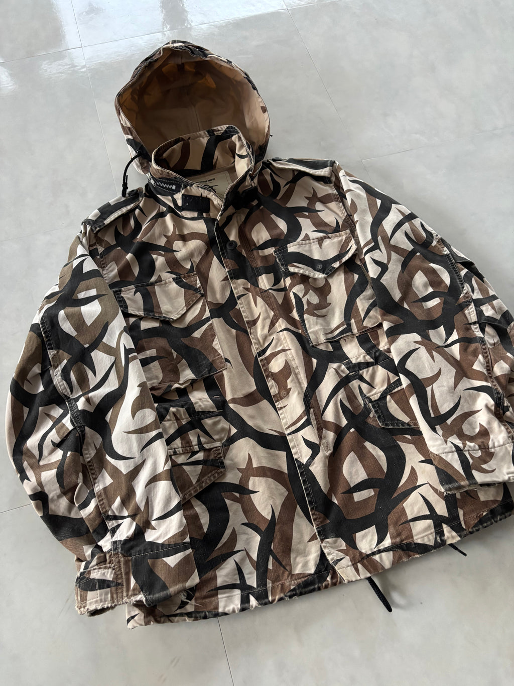 A BATHING APE® Archive Tribal Camo Hooded Jacket