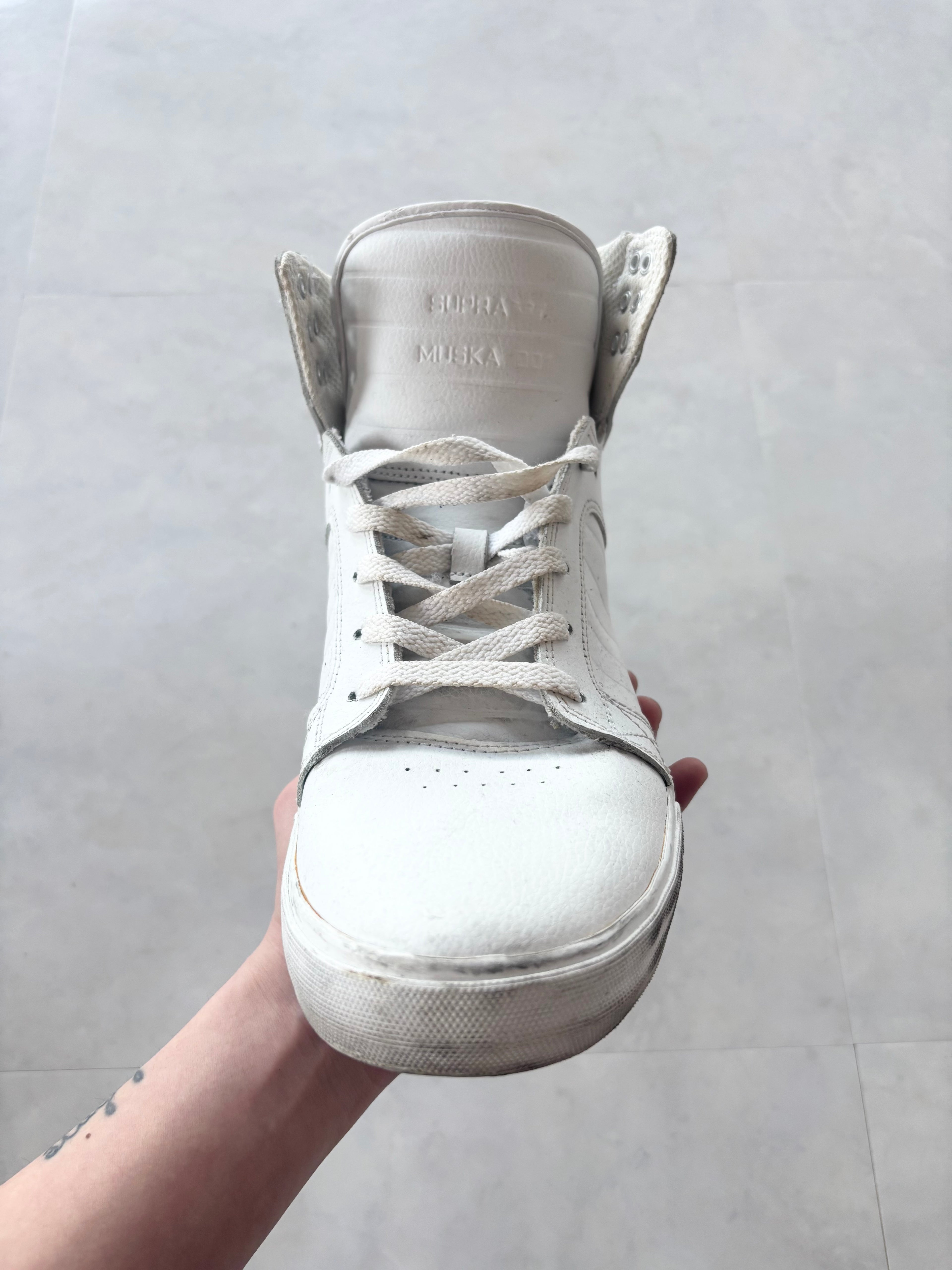 SUPRA Skytop White High Cut Sneaker
