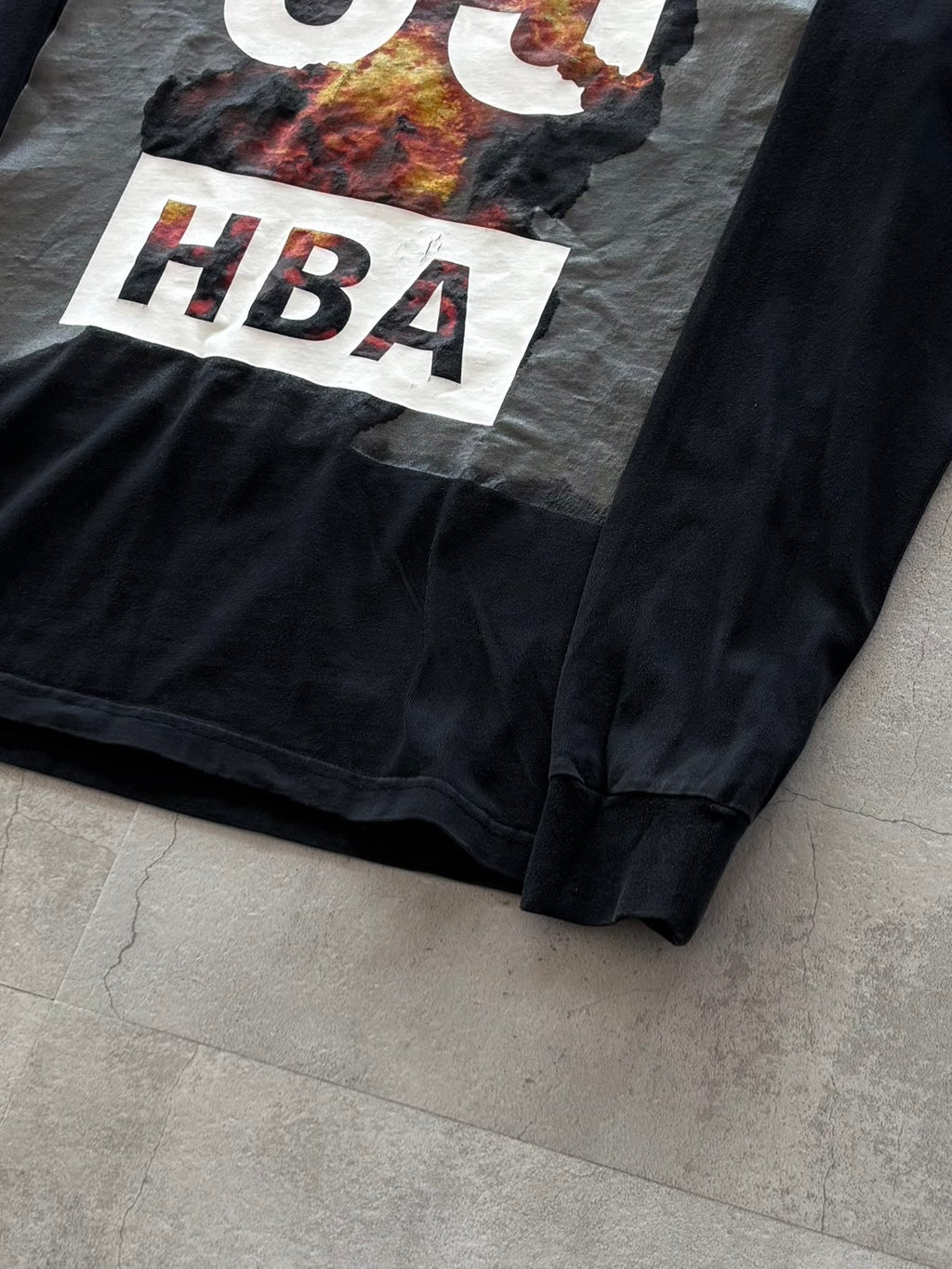 HBA 69 FIRE BACK PRINT LONG SLEEVE