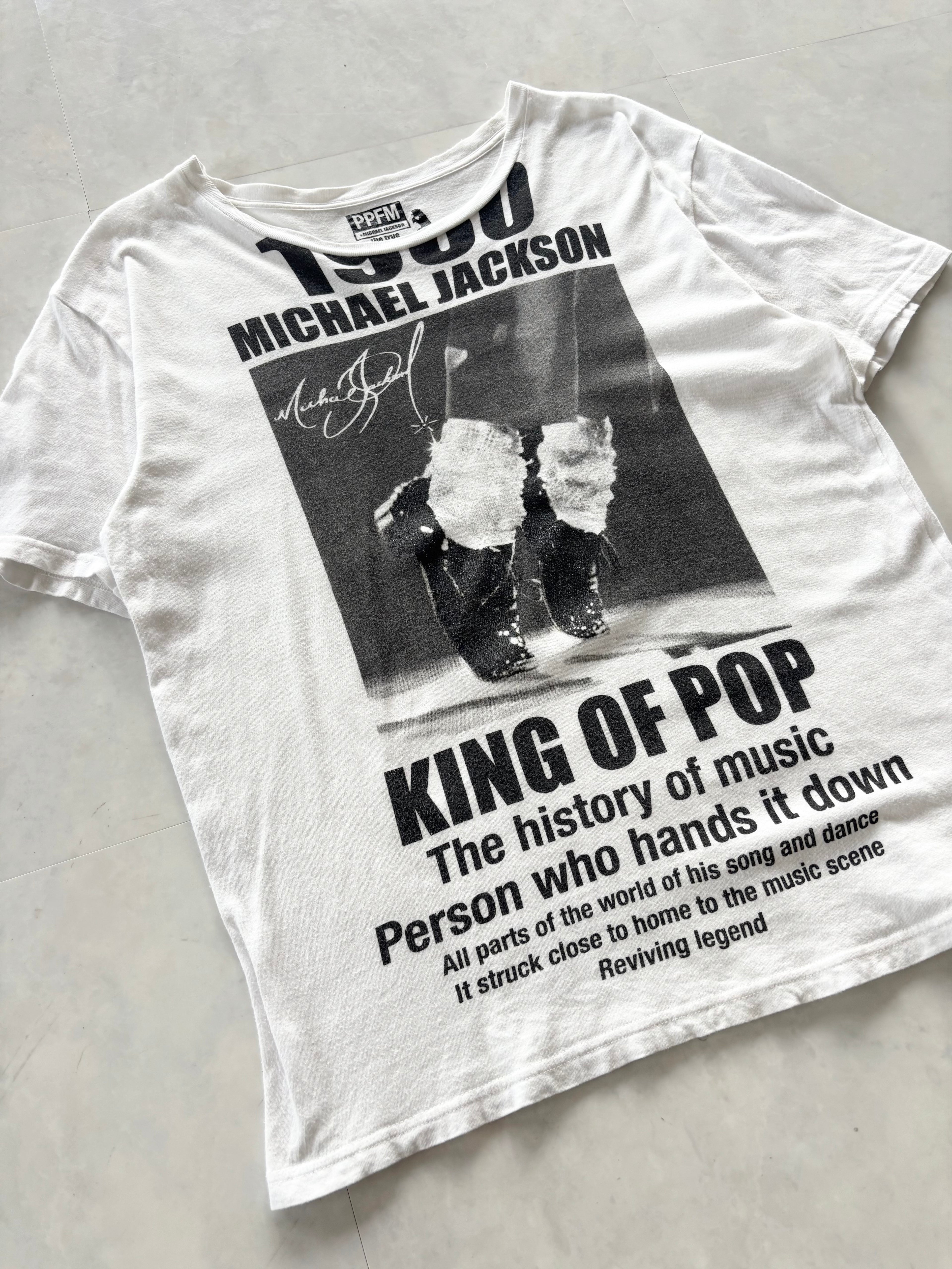 PPFM Michael Jackson KING OF POP Photo Tee