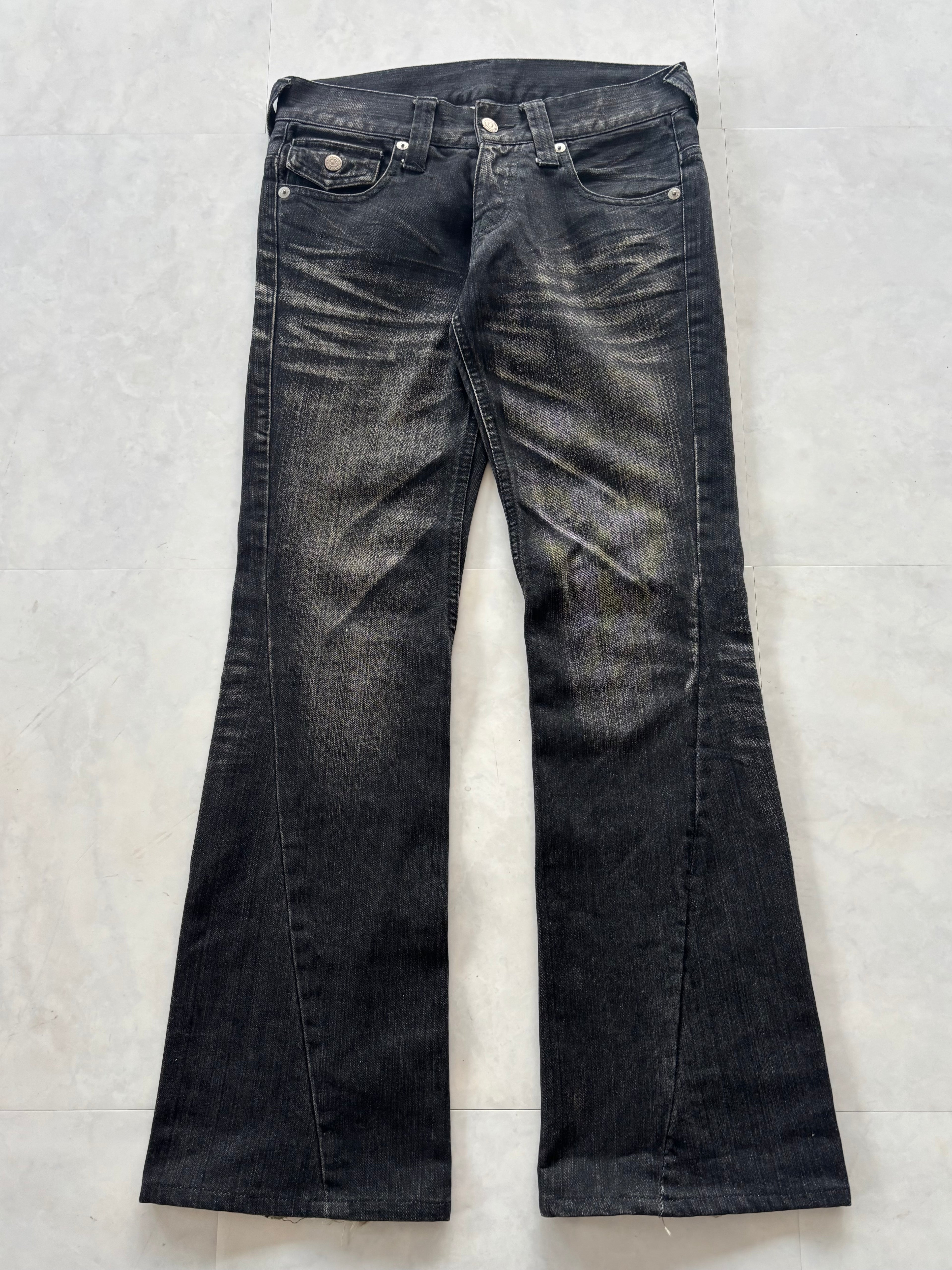 TORNADO MART flare denim pants