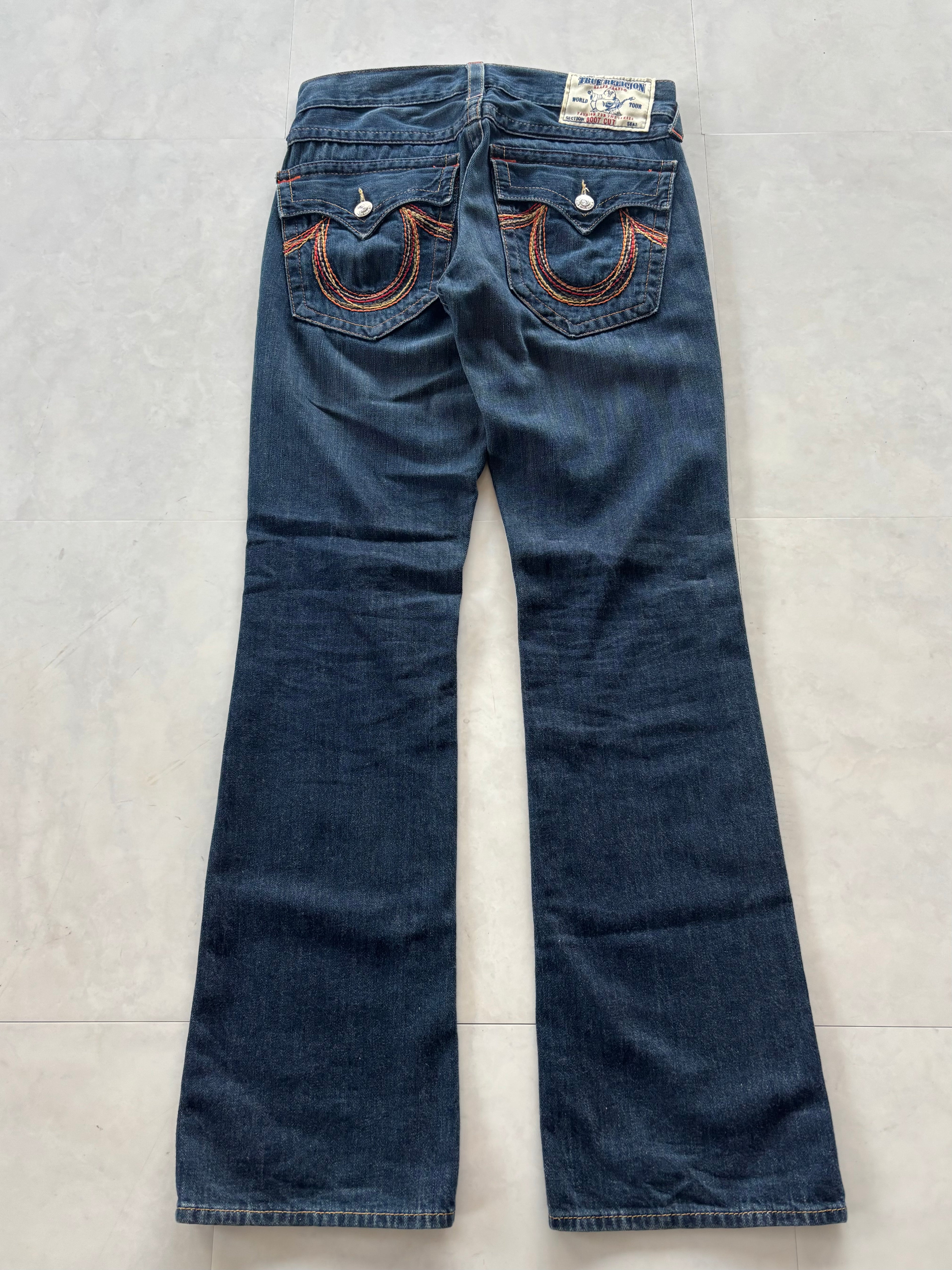 TRUE RELIGION flare denim pants