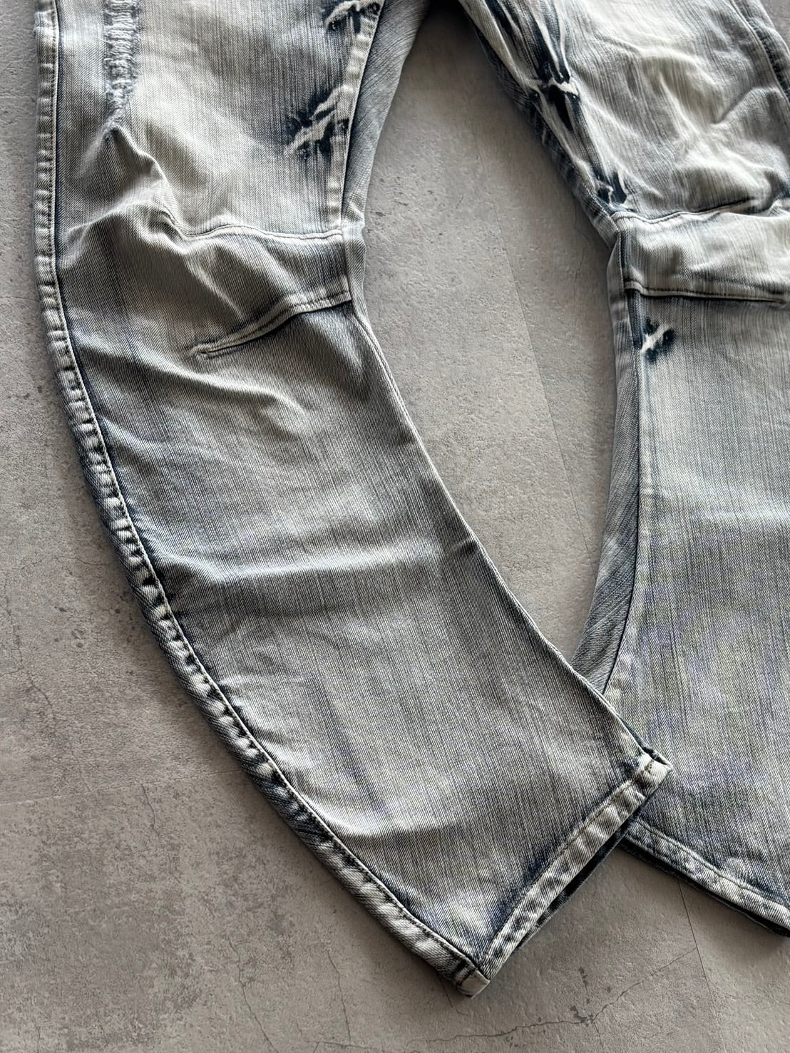 PPFM Multi Zip Vintage Wash Denim