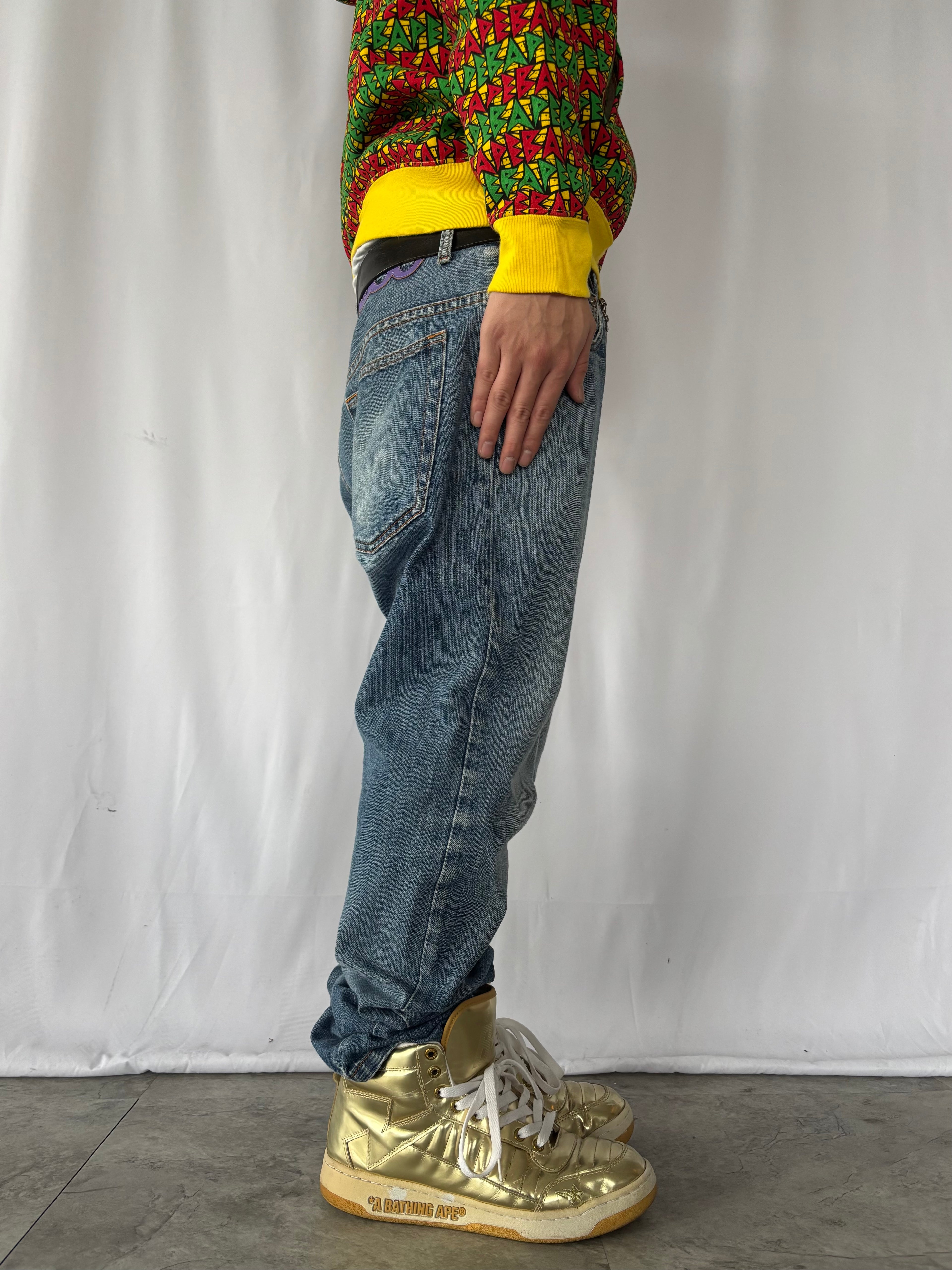 SWAGGER $30 Embroidery Denim