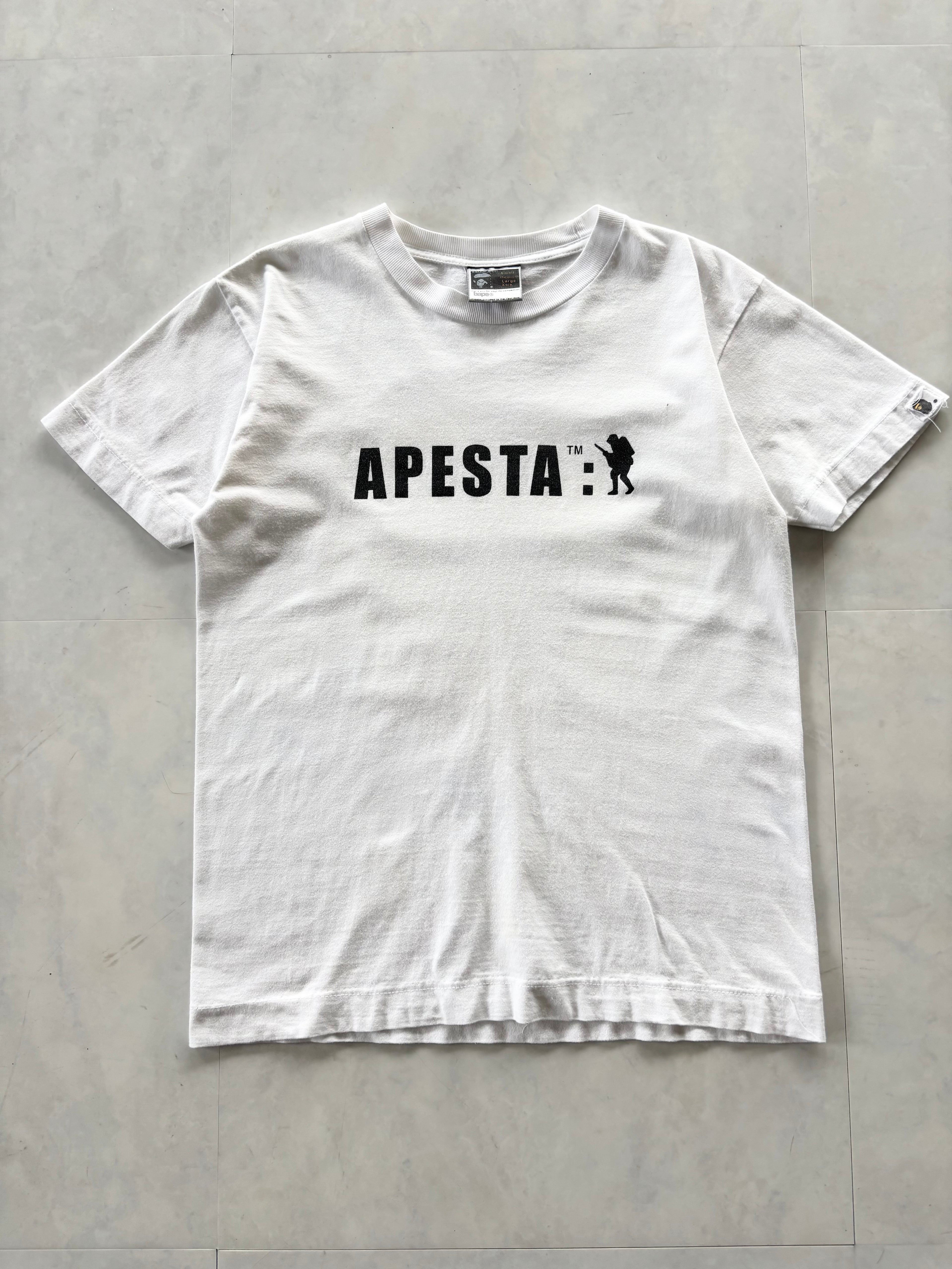 A Bathing Ape® APESTA Logo Silhouette Tee