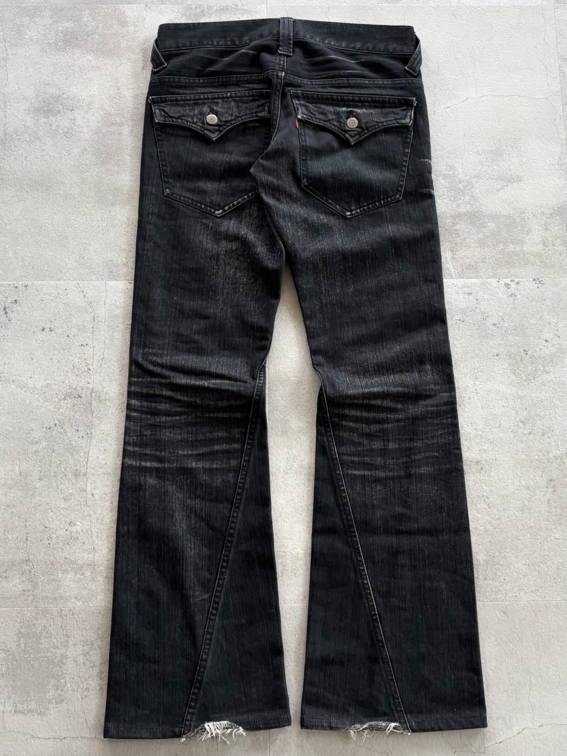 TORNADO MART flare denim pants