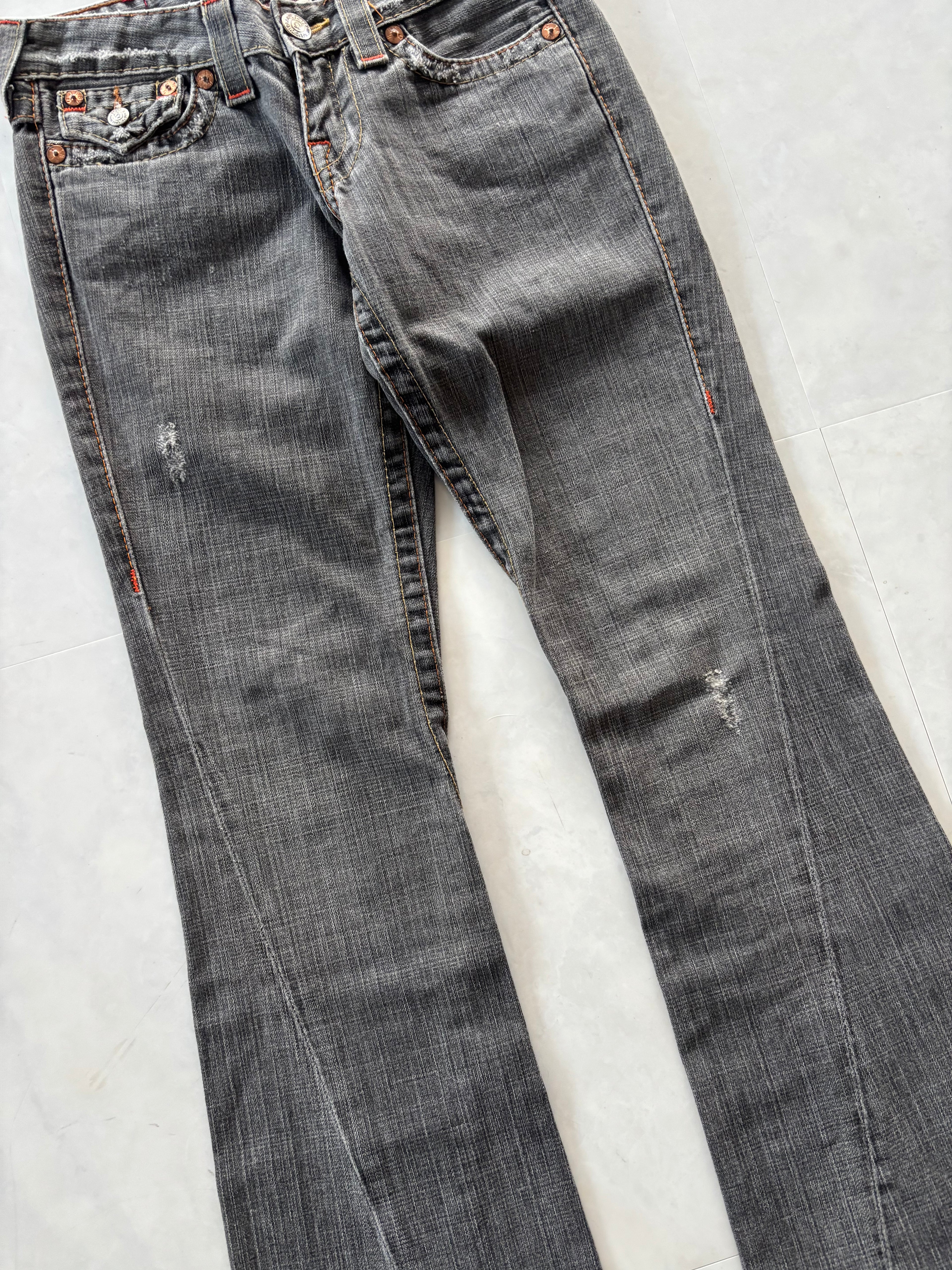 TRUE RELIGION flare denim pants