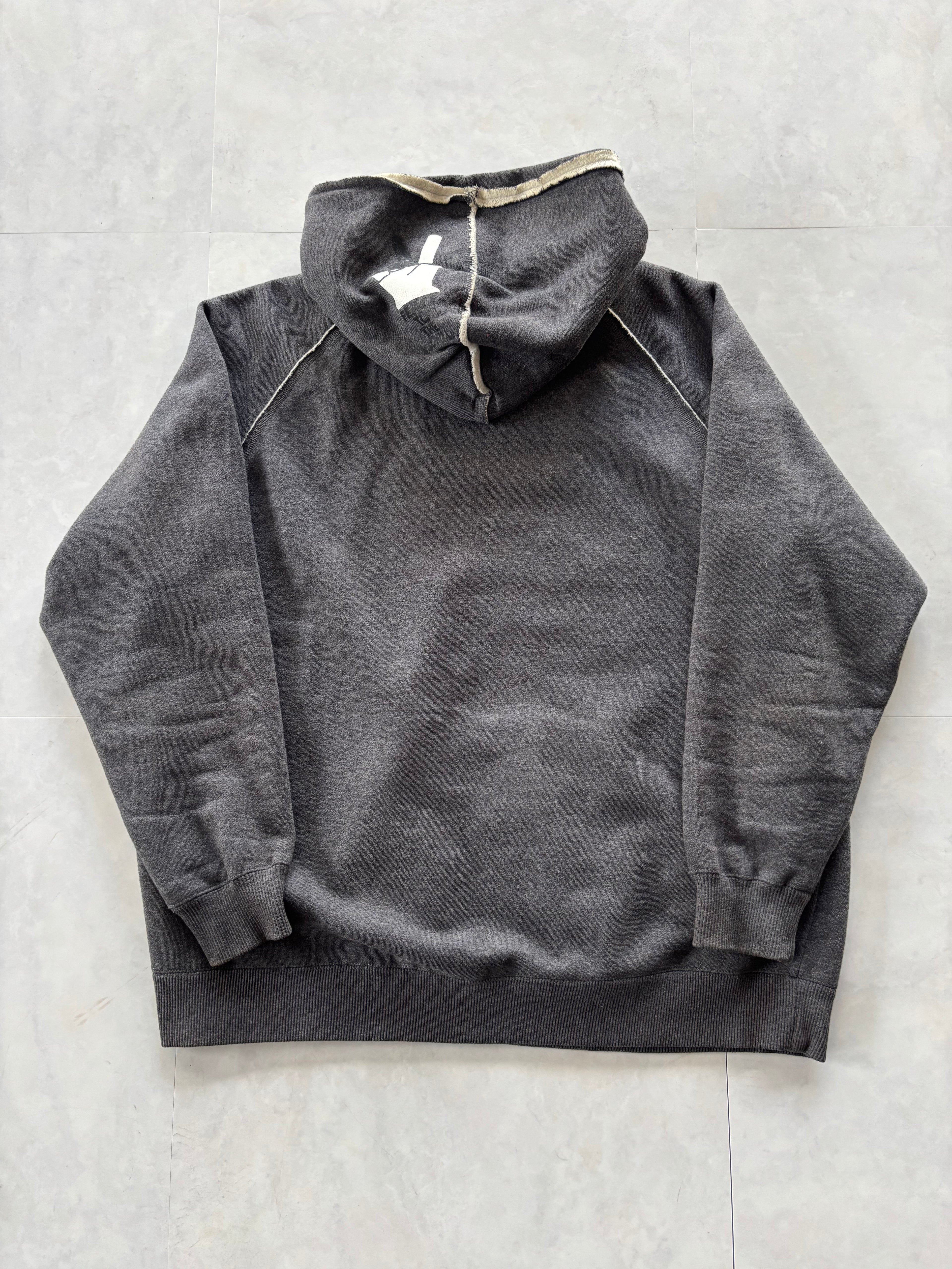 PPFM Anatomy Skull Raw-Cut Hoodie