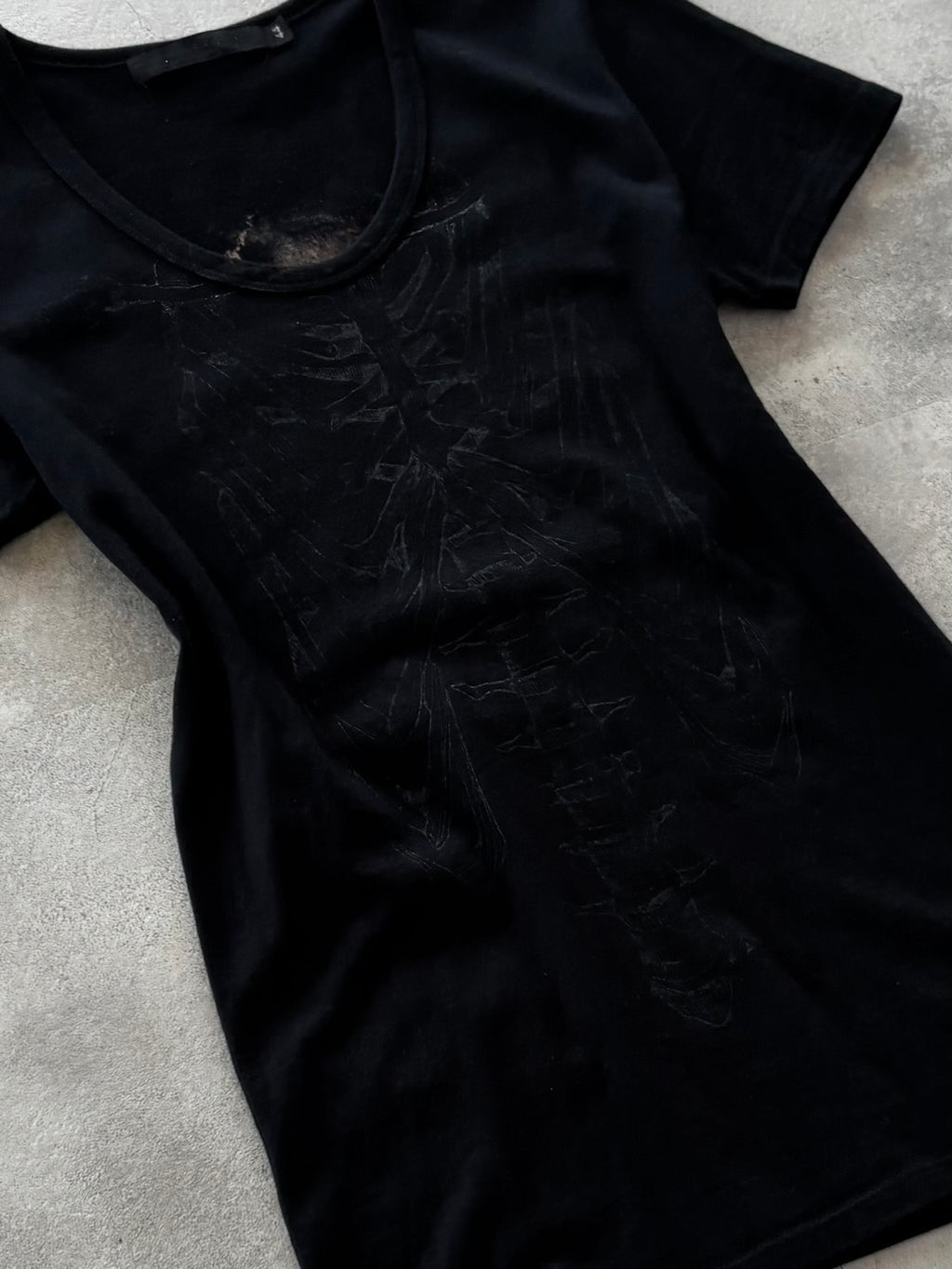 FUGA DARK BONE SLIM FIT TEE