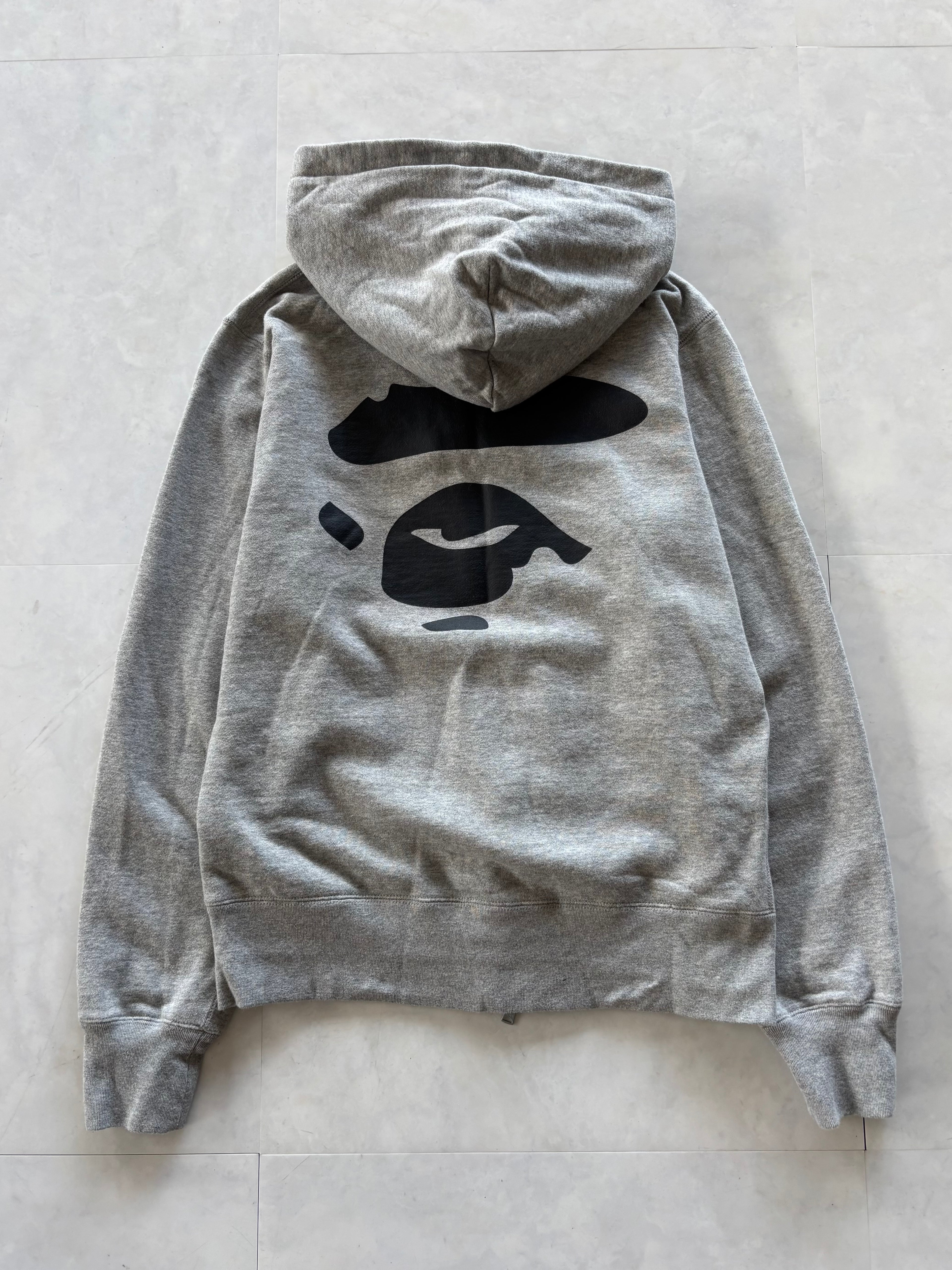 A BATHING APE® College Logo Zip Hoodie