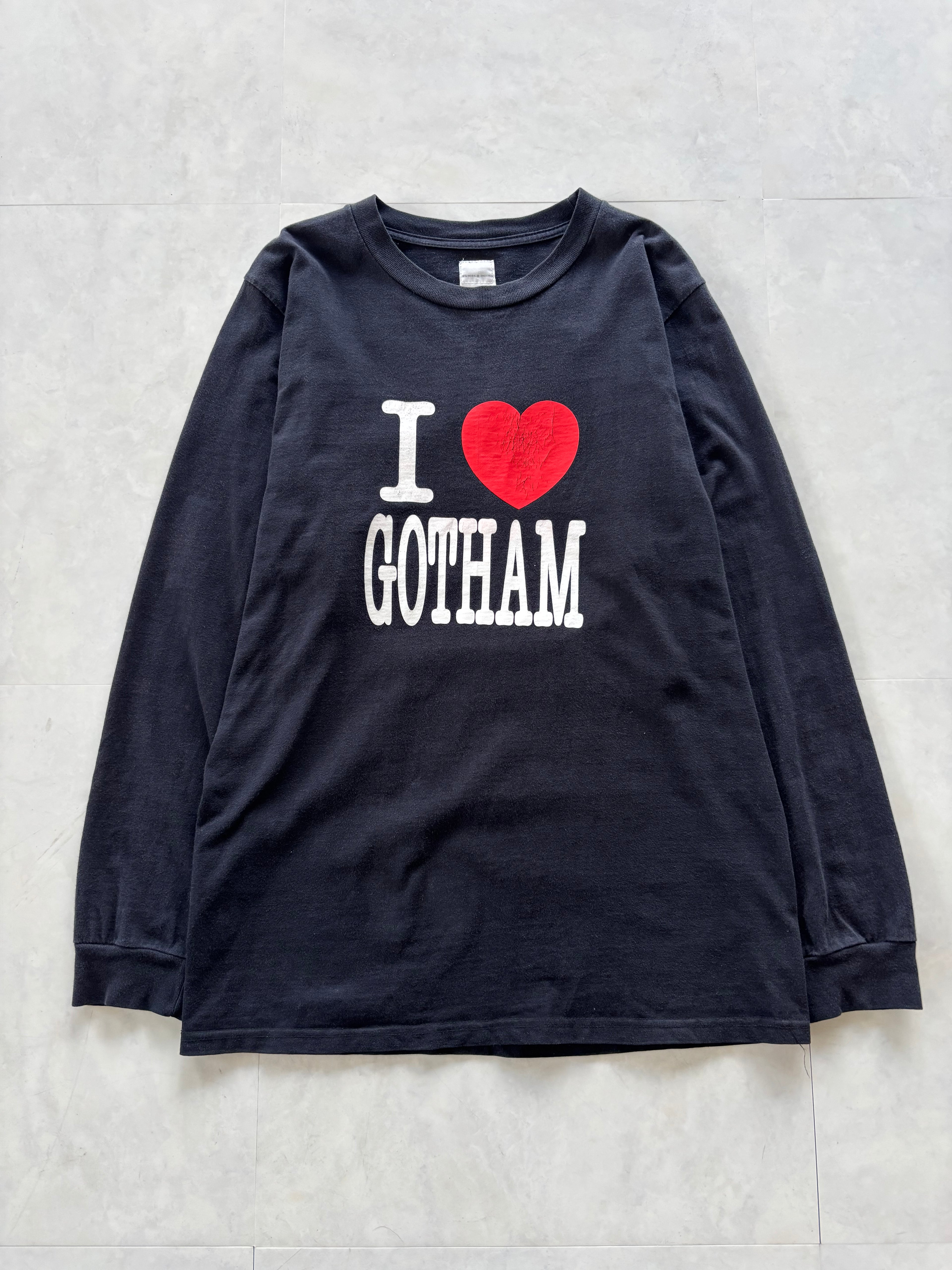 NUMBER (N)INE  I♡GOTHAM Long Sleeve Tee