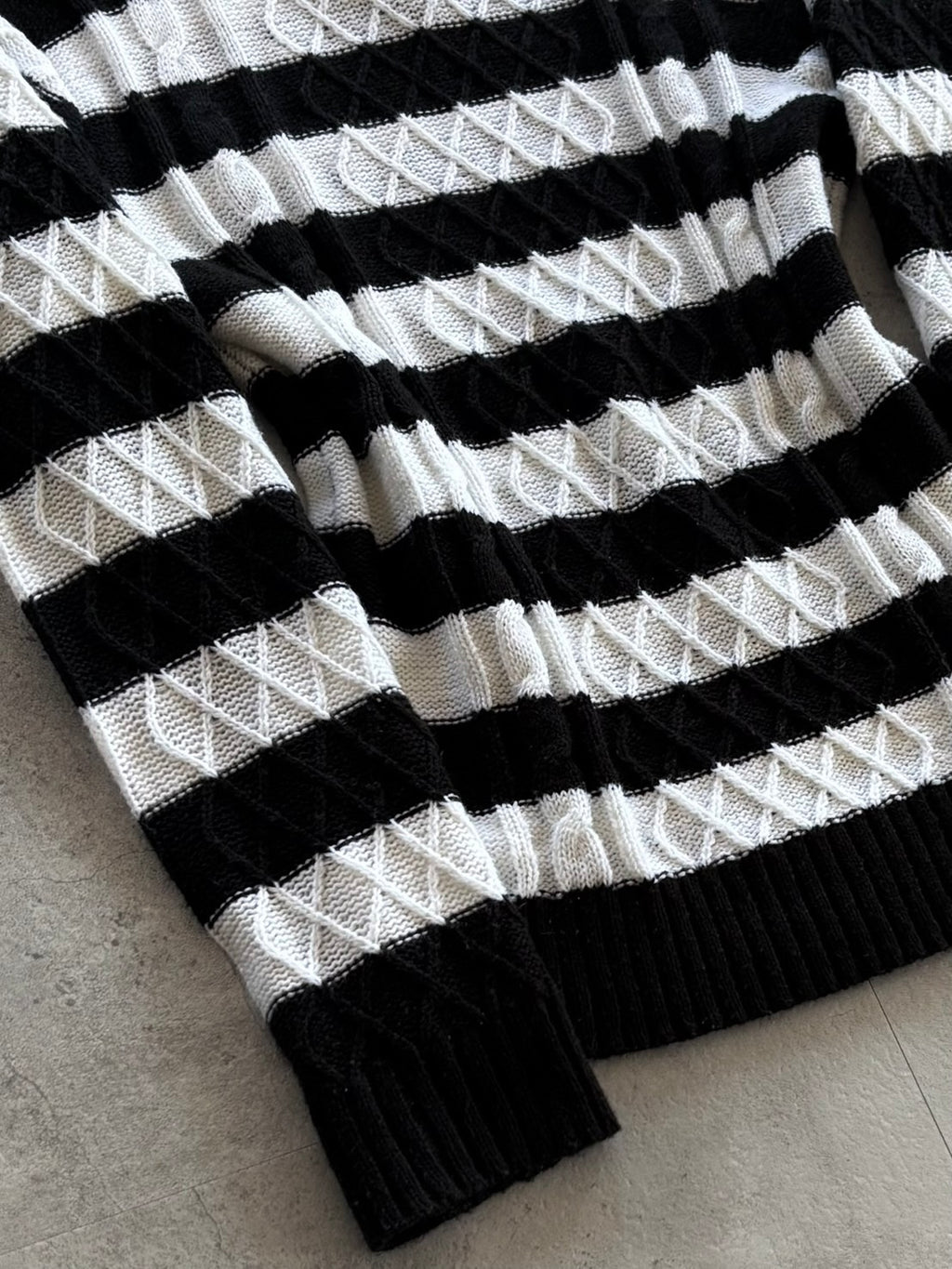 JACKROSE Border Cable Knit
