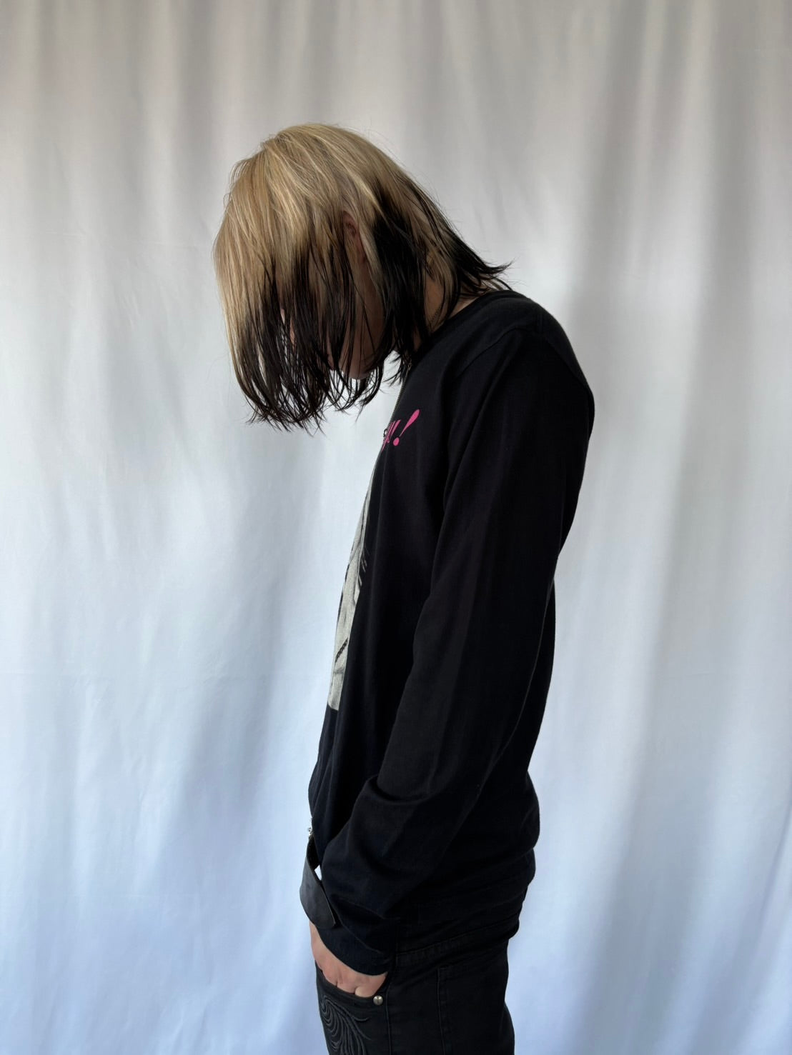 HYSTERIC GLAMOUR HELLO BOYS GIRL LONG SLEEVE