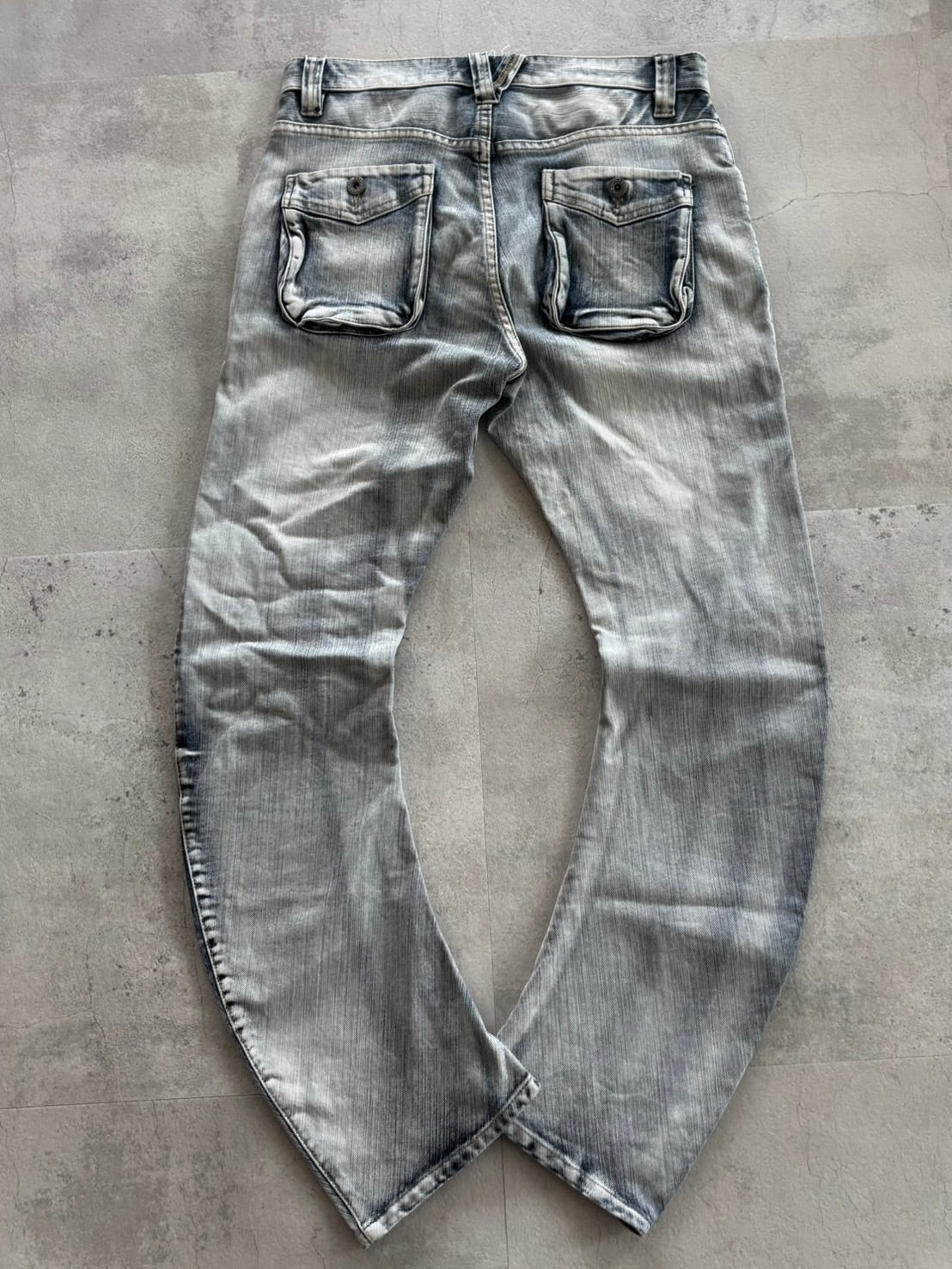 PPFM Multi Zip Vintage Wash Denim
