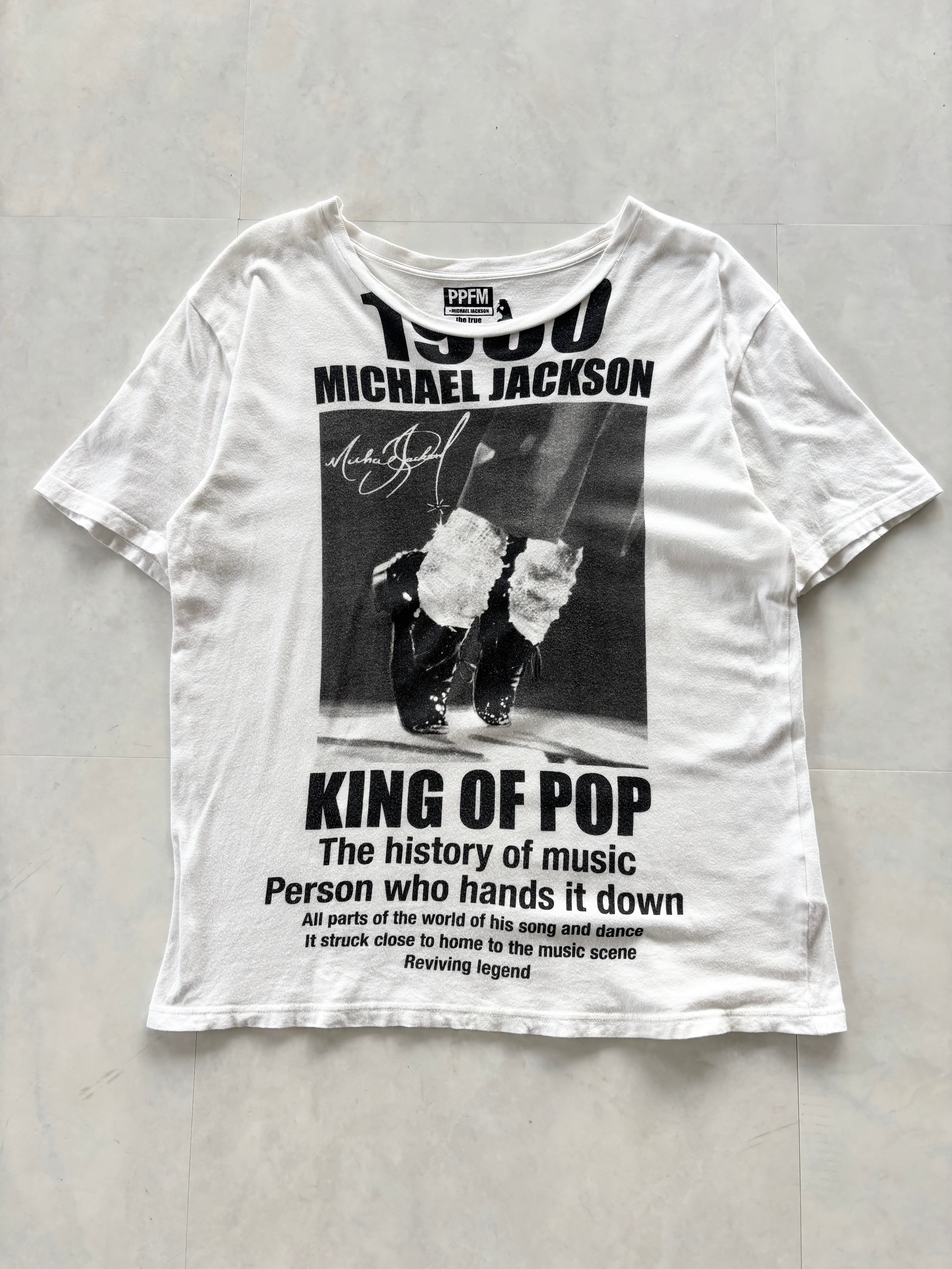 PPFM Michael Jackson KING OF POP Photo Tee